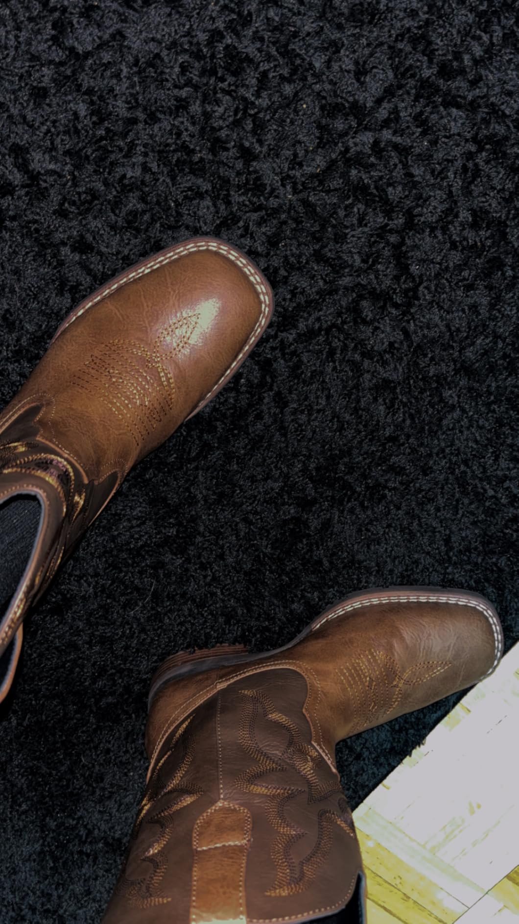 Cowboy Boots For Men - Western Boot Men's Cowboy Boots With Square Toe customer photo 2