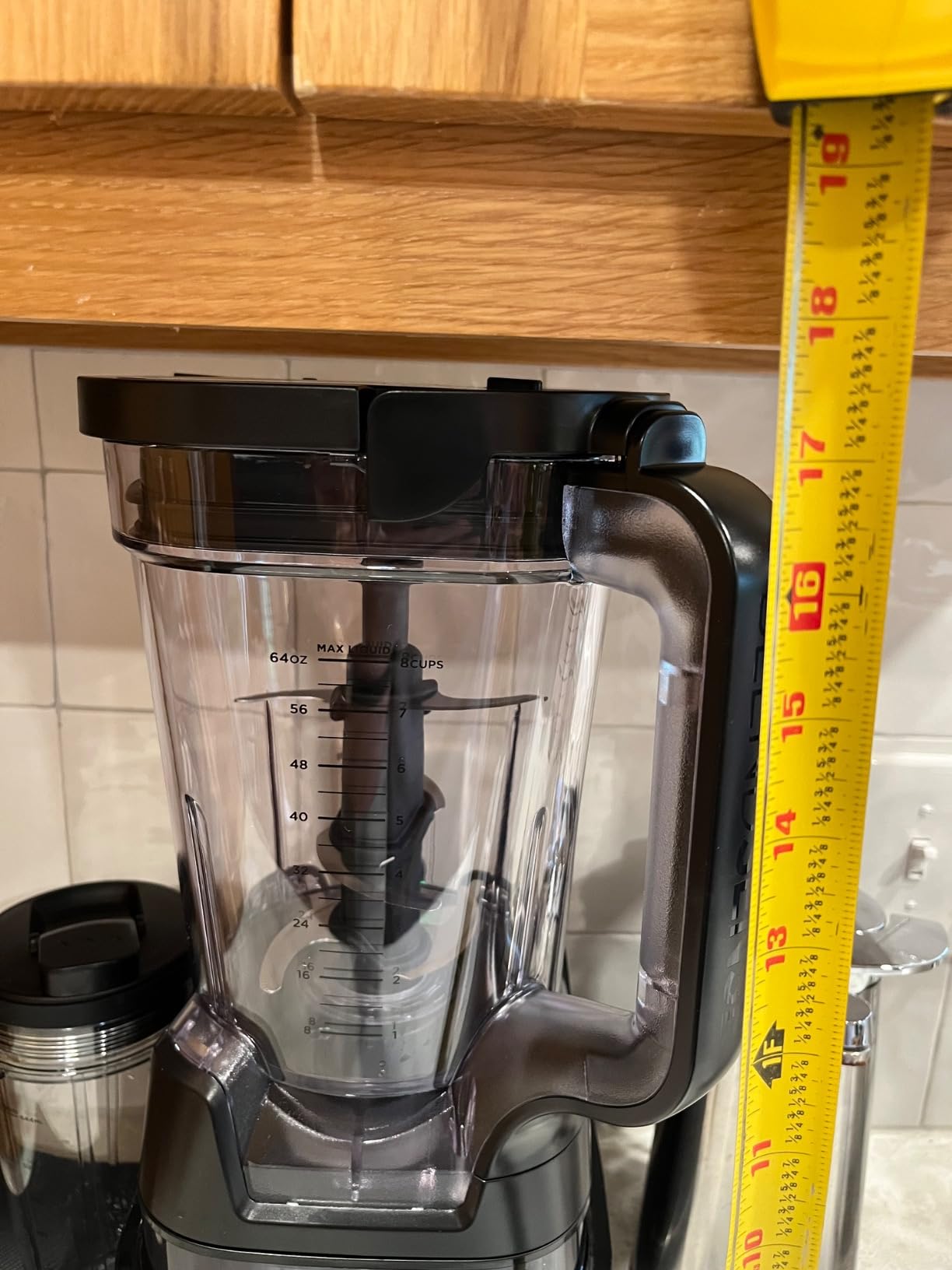 Ninja Detect Blender with Cups, BlendSense Tech, 72oz, 1800PW, Black, TB301 customer photo 1