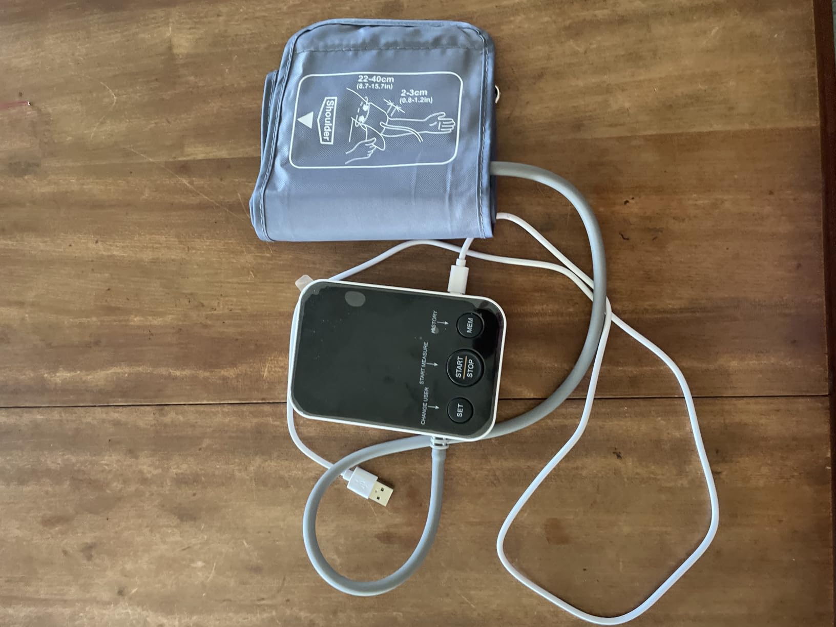 Oklar FDA Cleared Blood Pressure Monitor Upper Arm BP Machine for Home Use | Clinical Accuracy, 2x120 Memory, Large LED Display & 8.7