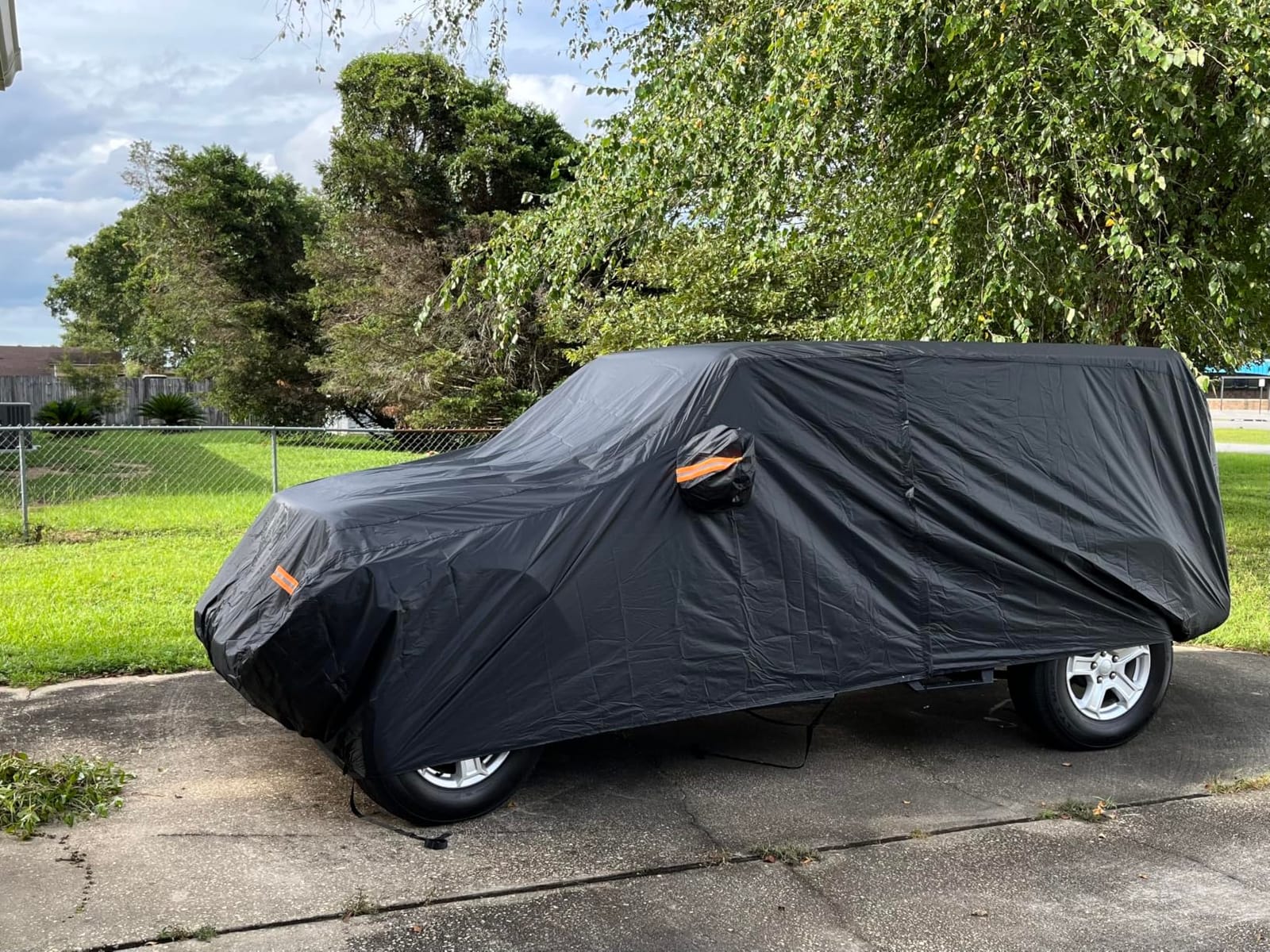 Waterproof Car Cover Fit for Honda CRV 1997-2026, for Toyota RAV4 2006-2026 | Waterproof All Weather for Automobiles Full Exterior Cover Rain Sun Snow Protector with Door Zipper customer photo 2