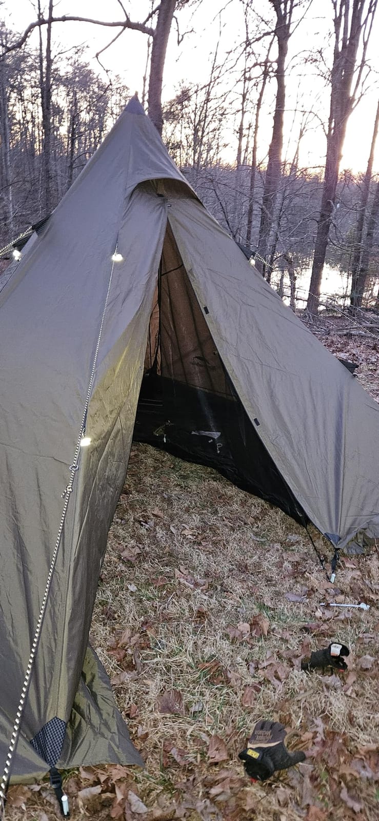 Naturehike Ranch Fire 4 Season Teepee Tent, 2 Person Hot Tent with Stove Jack, Windproof Waterproof Cold Weather Winter Tent customer photo 1