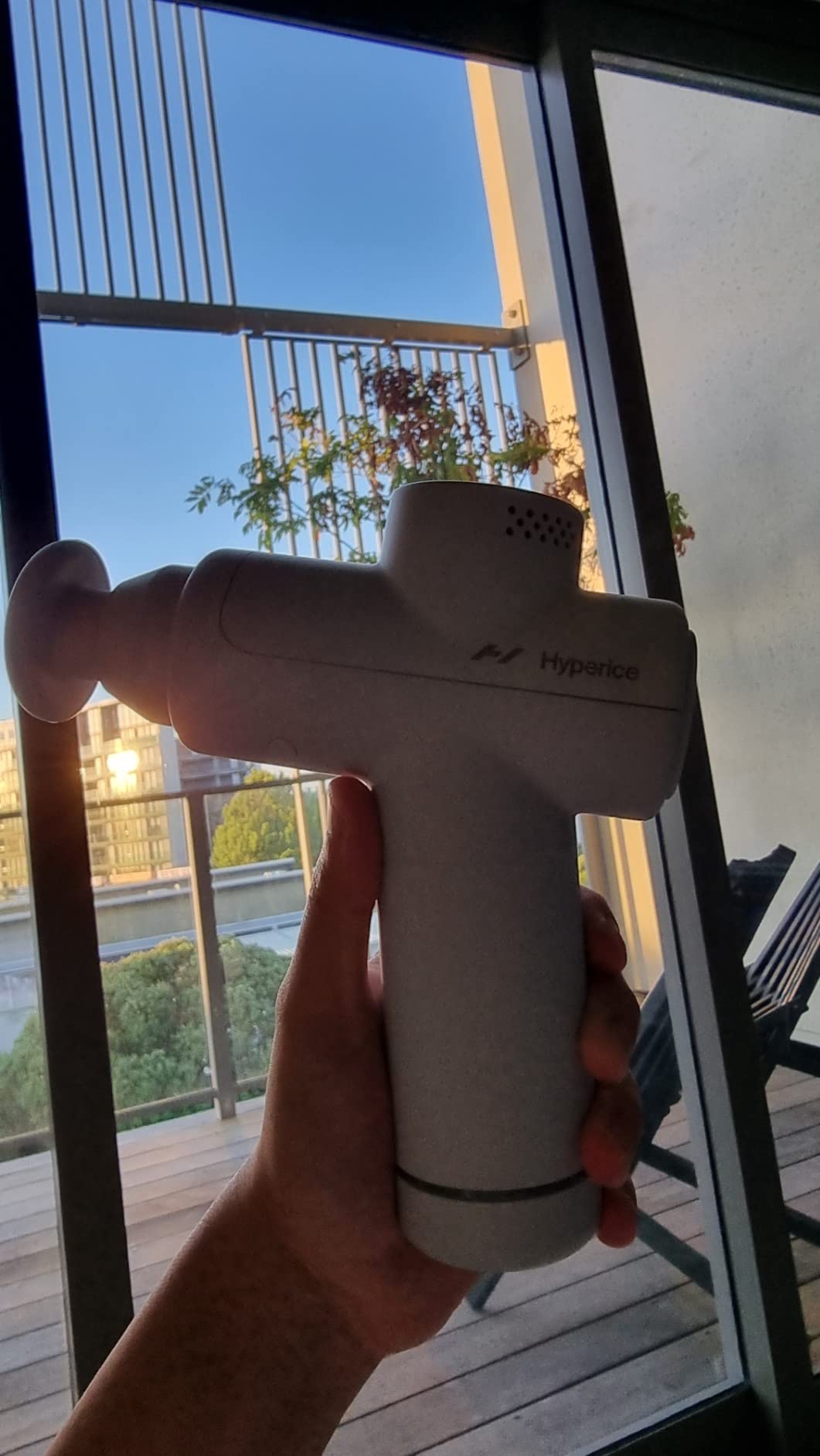 Hyperice Hypervolt Go 2 Handheld Percussion Massage Gun Deep Muscle Tissue customer photo 2