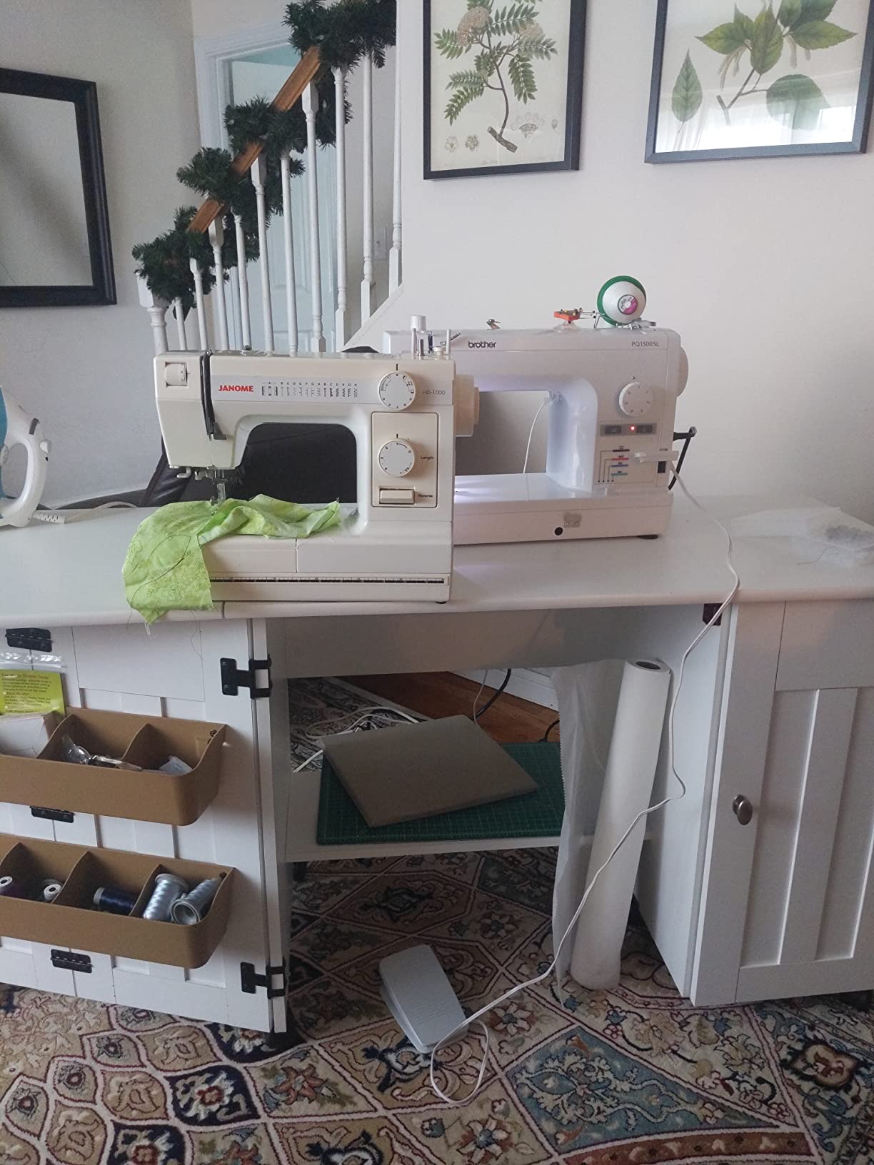Brother PQ1600S High-Speed Straight Stitch Sewing Machine customer photo 1