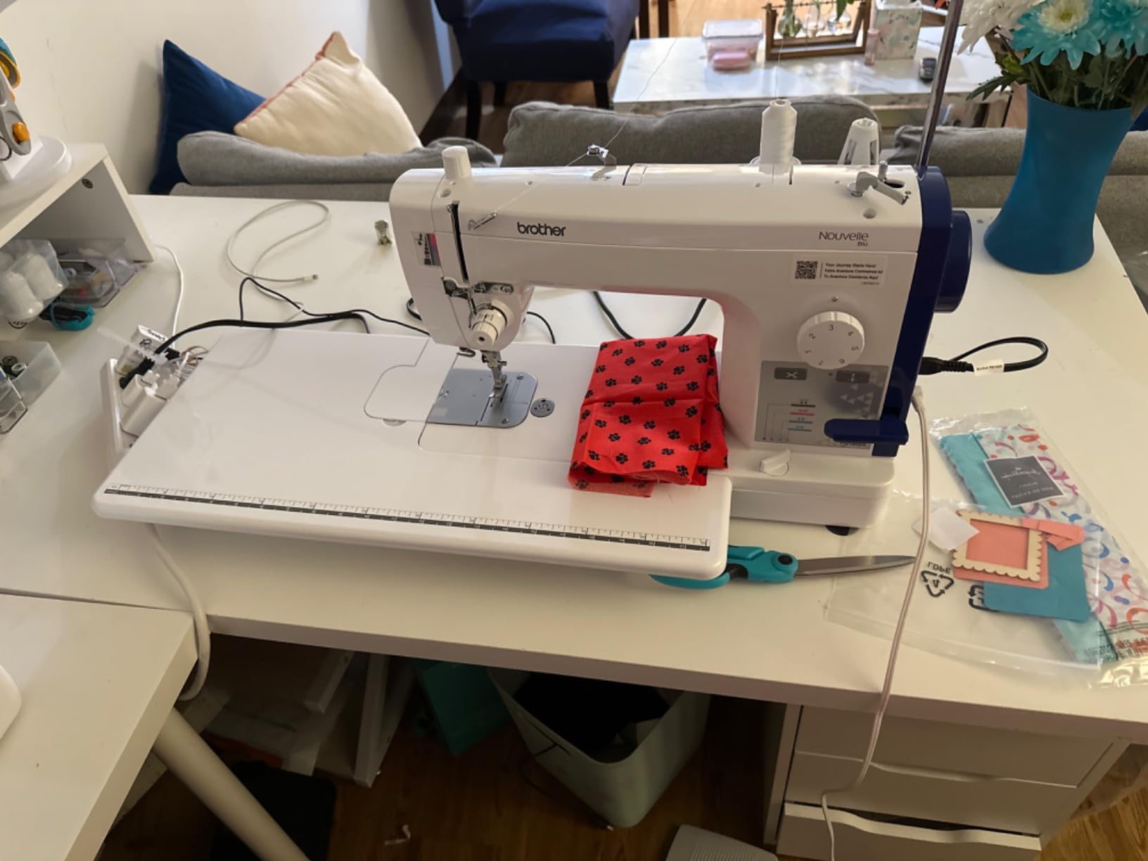 Brother PQ1600S High-Speed Straight Stitch Sewing Machine customer photo 2