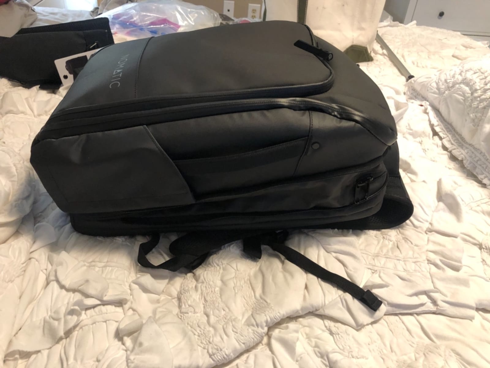 NOMATIC Travel Pack - Mens Travel Backpack - Expandable to 30L - Water Resistant Daypack - TSA-Ready - 16 Laptop customer photo 2