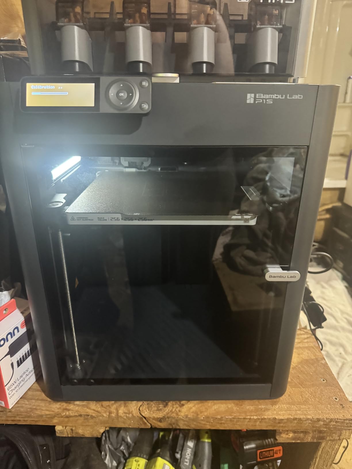 Bambu Lab P1S Combo, P1S 3D Printer and AMS, Multi-Color 3D Printing | MakerWorld Model Library, Multi-Color 3D Printing, High Speed & Precision CoreXY 3D Printer, Auto Bed Leveling, Ready-to-Use customer photo 1
