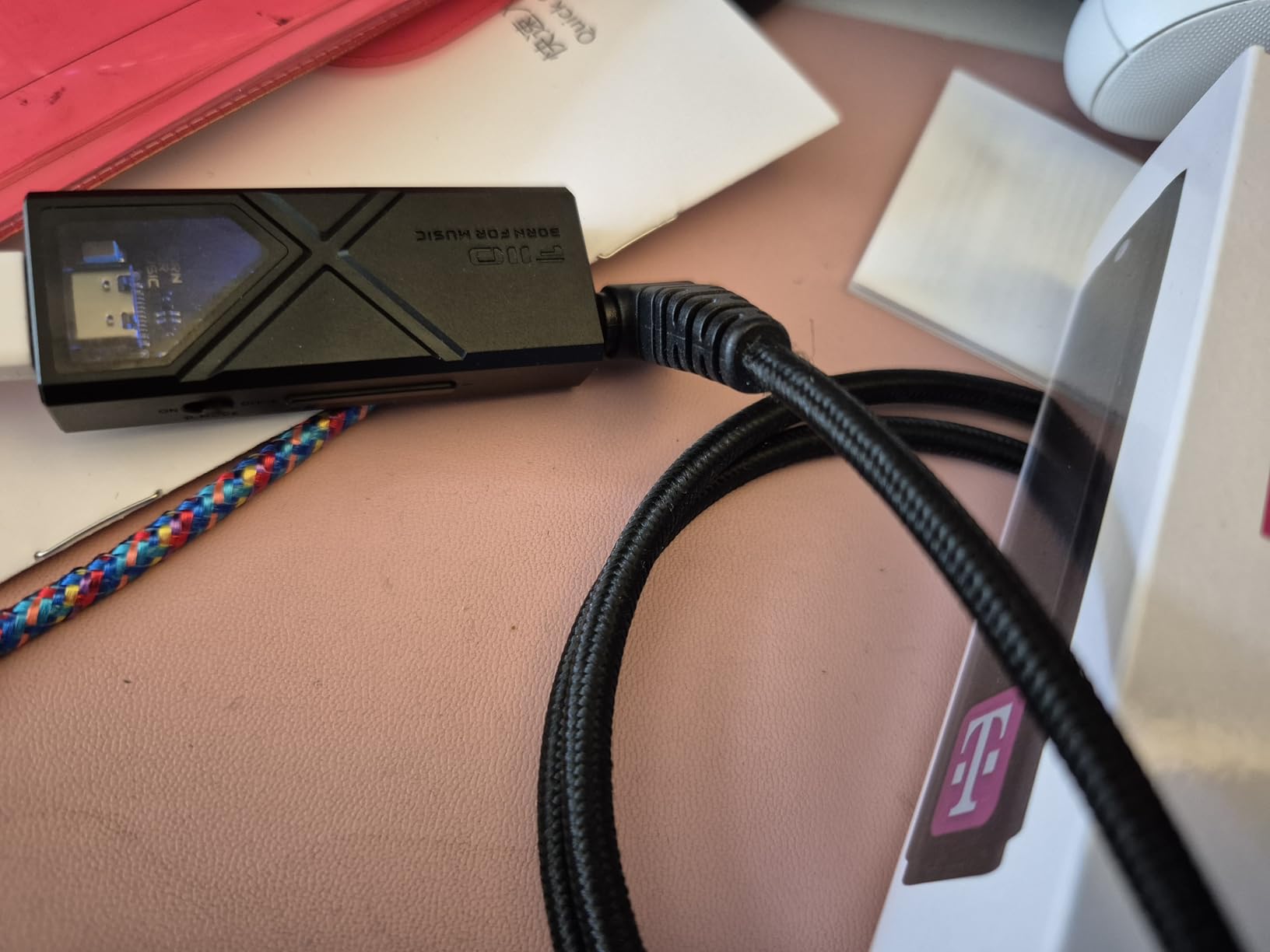FiiO/JadeAudio KA13 Portable DAC Dongle, USB-C Adapter, 3.5mm and 4.4mm Outputs Compatible with Android/iOS System/PC/Music Players, PCM 384kHz/32bit | DSD256 550mW high Power (Silver) customer photo 1