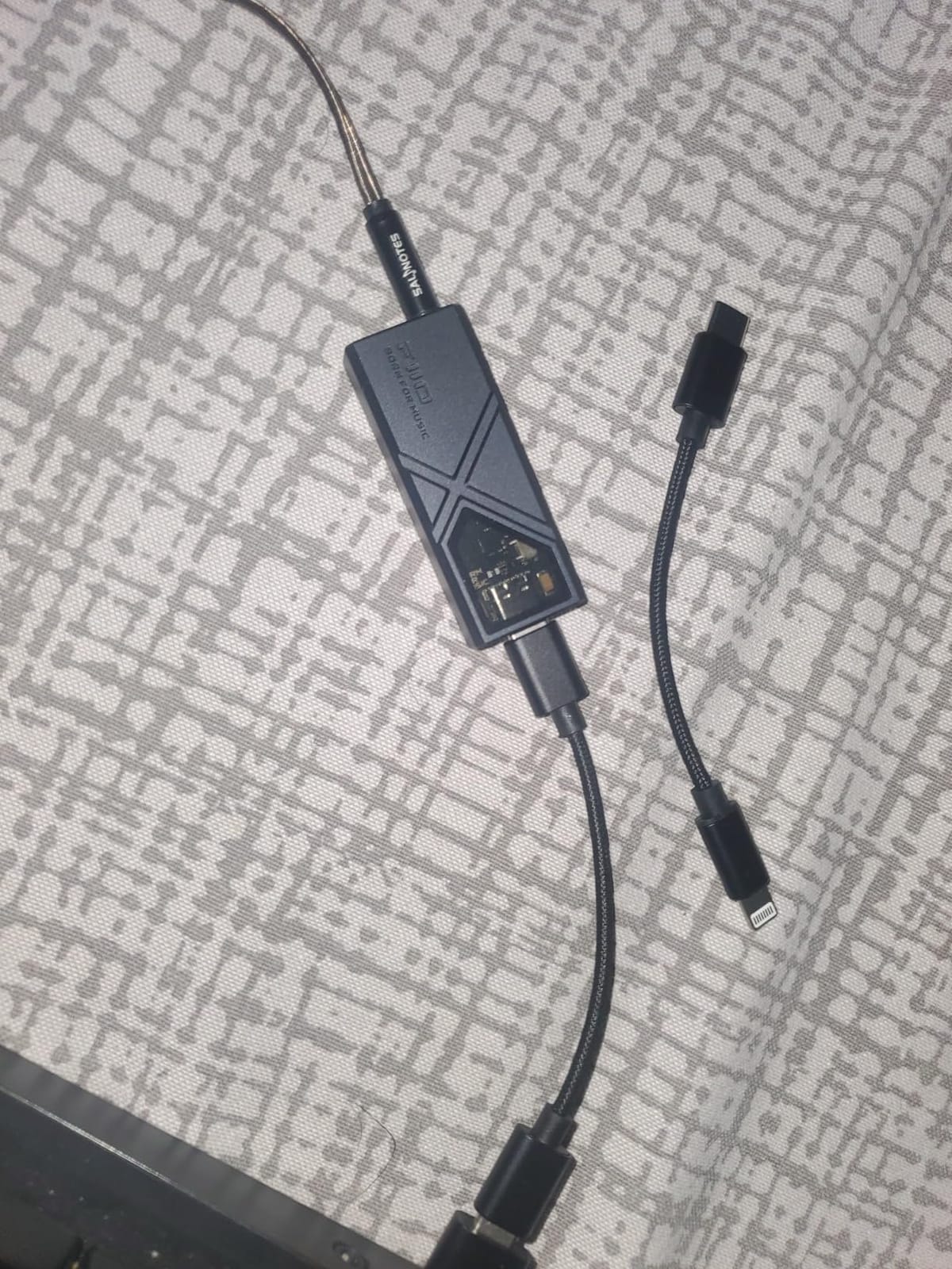 FiiO/JadeAudio KA13 Portable DAC Dongle, USB-C Adapter, 3.5mm and 4.4mm Outputs Compatible with Android/iOS System/PC/Music Players, PCM 384kHz/32bit | DSD256 550mW high Power (Silver) customer photo 2