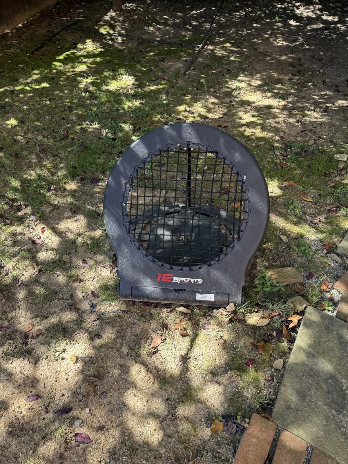 IE Sports Basketball Rebounder Multi-Sport Rebound Net with 9 Angle Adjustments and Return Attachment for Soccer, Pickleball and Baseball, Black customer photo 2