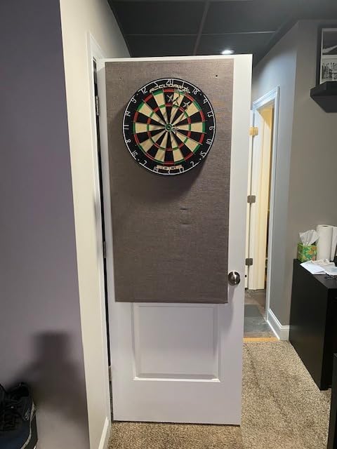 Accudart Edge Bristle Dartboard - Premium Brazilian Sisal, Razor-Thin Spider, Rotating Number Ring customer photo 2