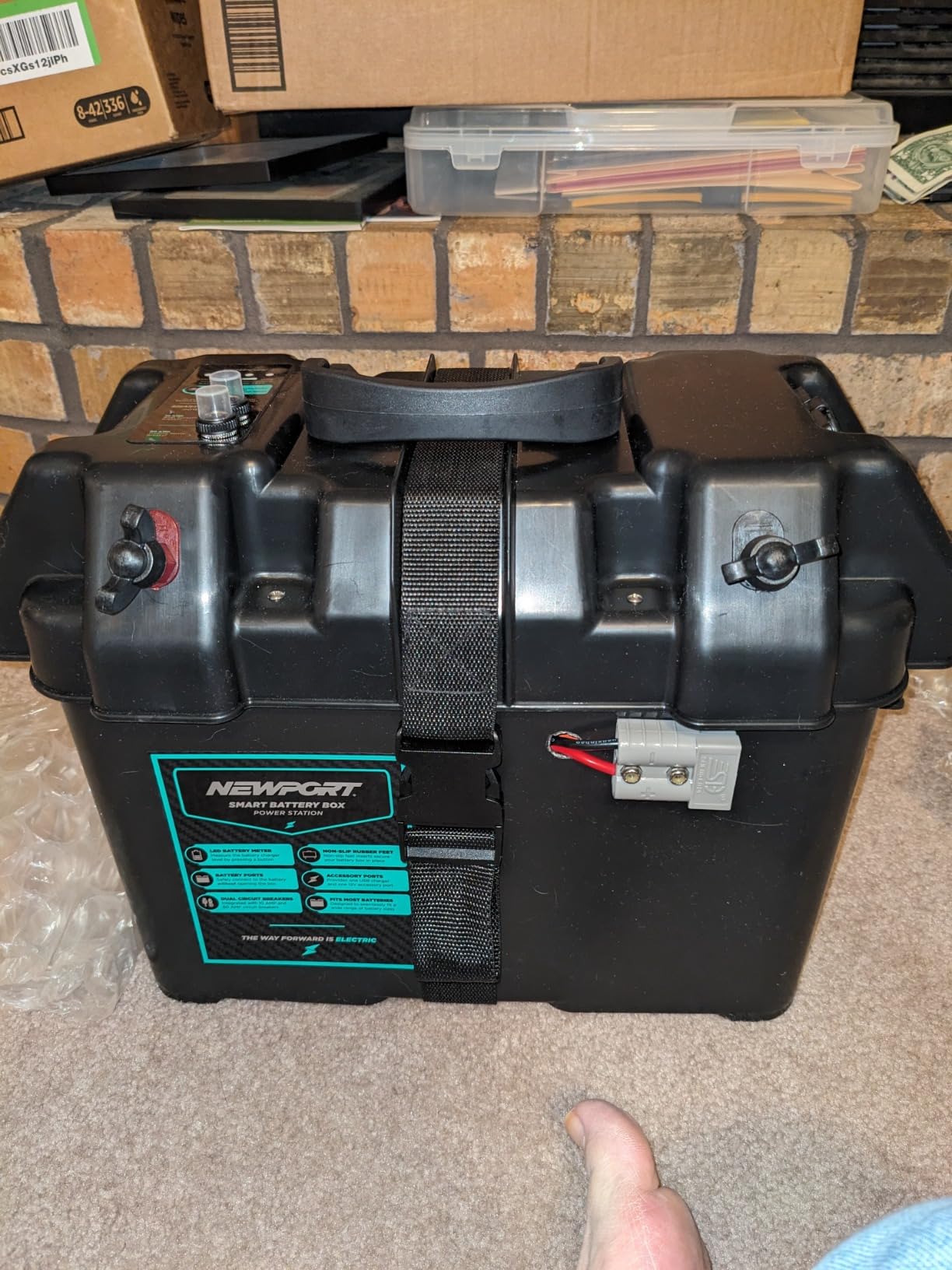 Litime 12v 100Ah RV LiFePO4 Lithium Battery for Van, Marine, Off-Grid | Group 24, 4000+ Deep Cycle, 100A BMS, IP65 Waterproof, 1280Wh Energy for Camper, Solar, Trolling Motor, Trailer customer photo 2
