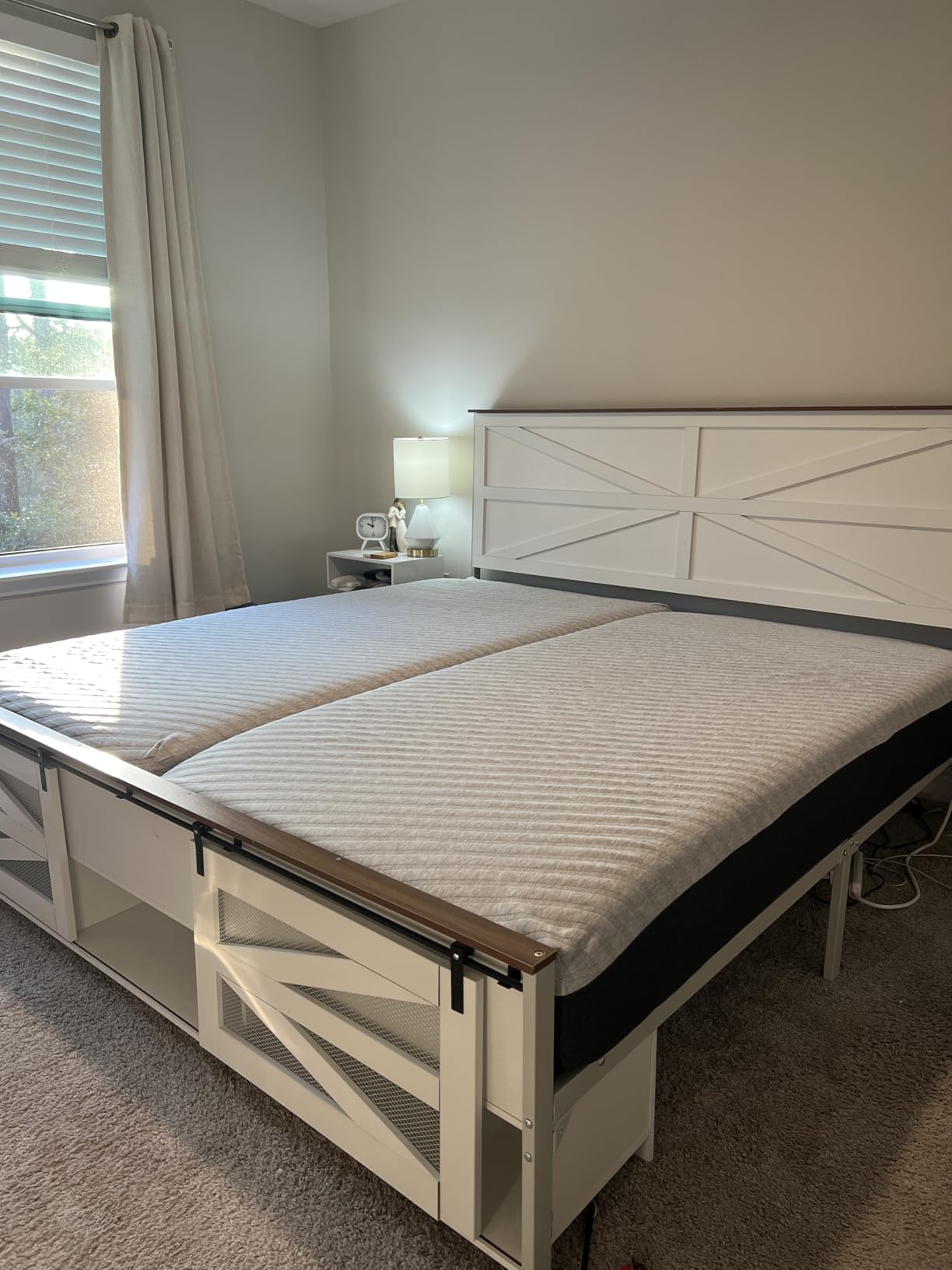Celestial Sleep 10 Inch RV Short Queen Mattress, Made in The USA, CertiPUR-US, Oeko-Tex, and Fiberglass-Free Certified Cooling Memory Foam Camper Bed - Medium customer photo 1