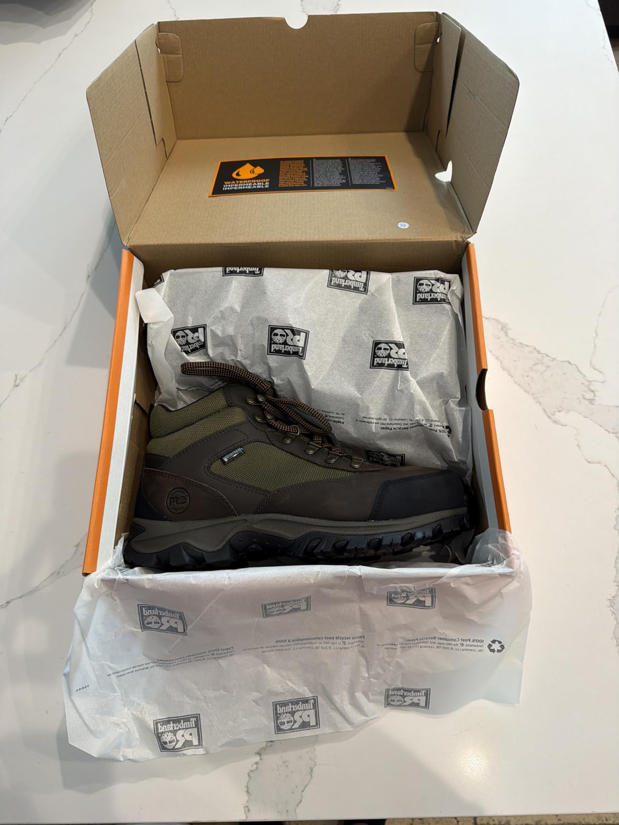 Timberland PRO Men's Keele Ridge Steel Safety Toe Waterproof Industrial Hiking Boot customer photo 1