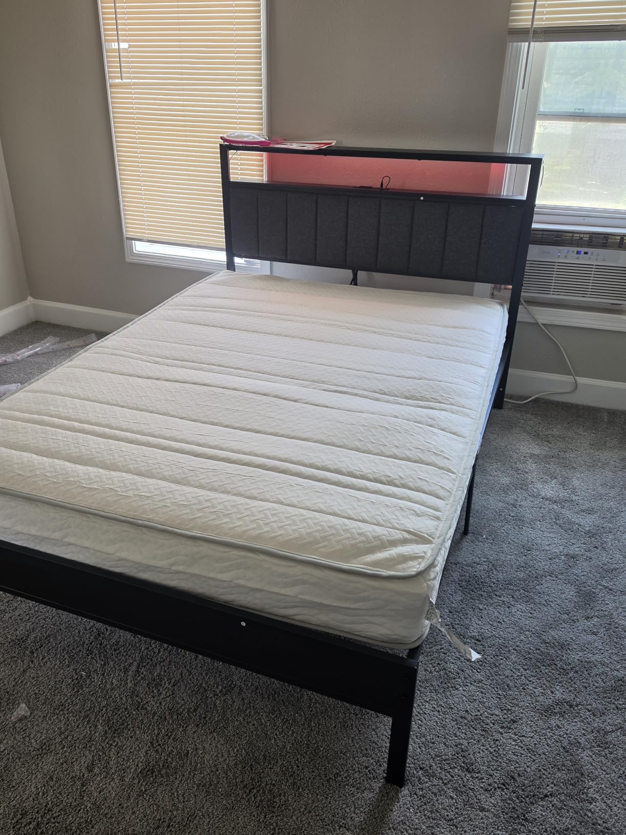 Zinus 8 Inch Short Queen Foam and Spring RV Mattress, Medium Feel | For RVs, Campers & Trailers, Smaller, More Convenient WonderBox Packaging, Mattress-in-a-Box customer photo 2