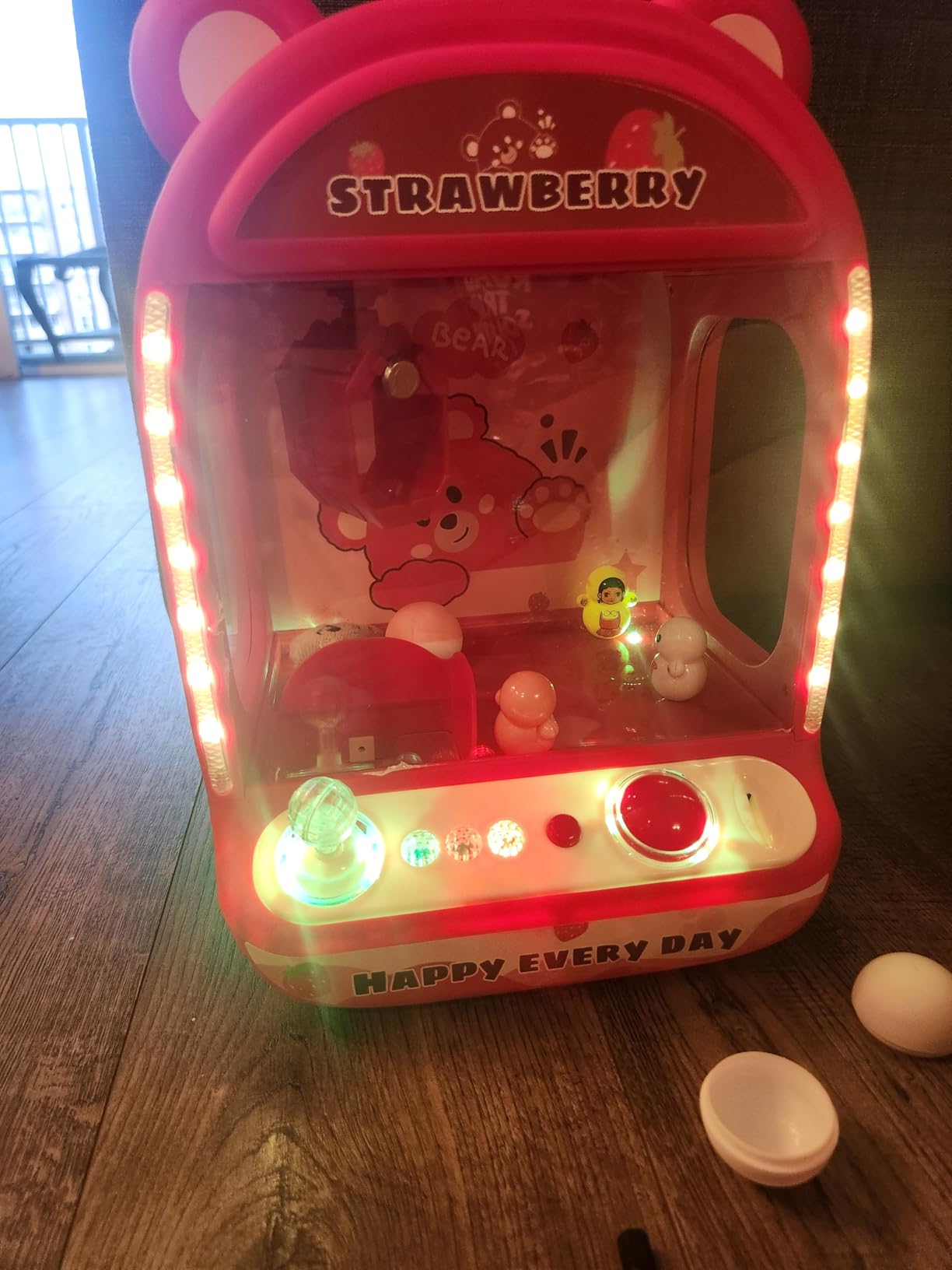 Skirfy Claws Machines for Kids, Unicorns Toys for Age 6+, Kids Games Mini Vending Machines with Squishys Toy Candy Dispenser, Claws Game Machine, Birthday for Girls Age 8-12 customer photo 1