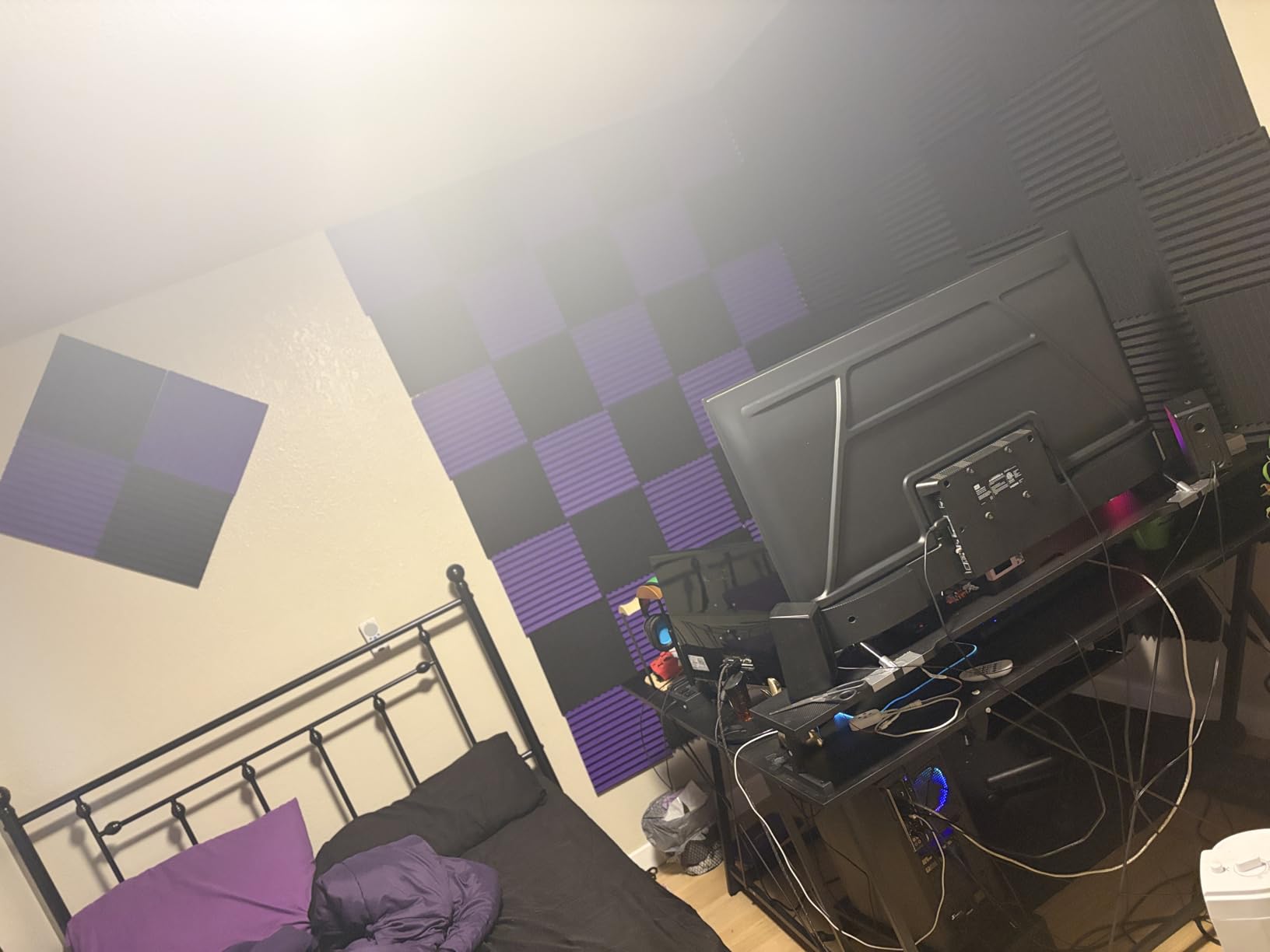 Focusound 52 Pack Acoustic Foam Panels 1