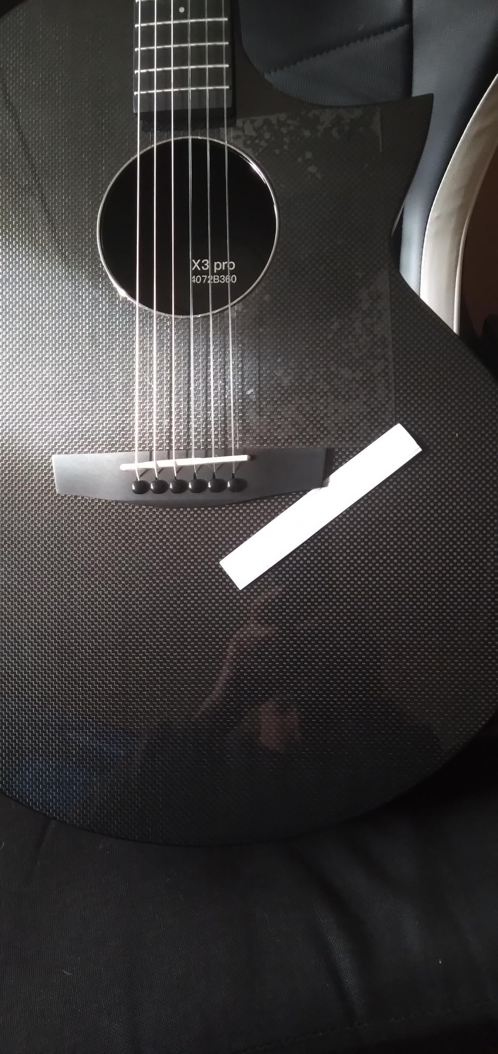 Enya X3 PRO Carbon Fiber 41-Inch Smart Acoustic-Electric Travel Guitar | Full-Size Body, AcousticPlus SP1 Pickup, Built-In Effects, Wireless Speaker, Gig Bag Included, Ideal for Beginners & Adults customer photo 1