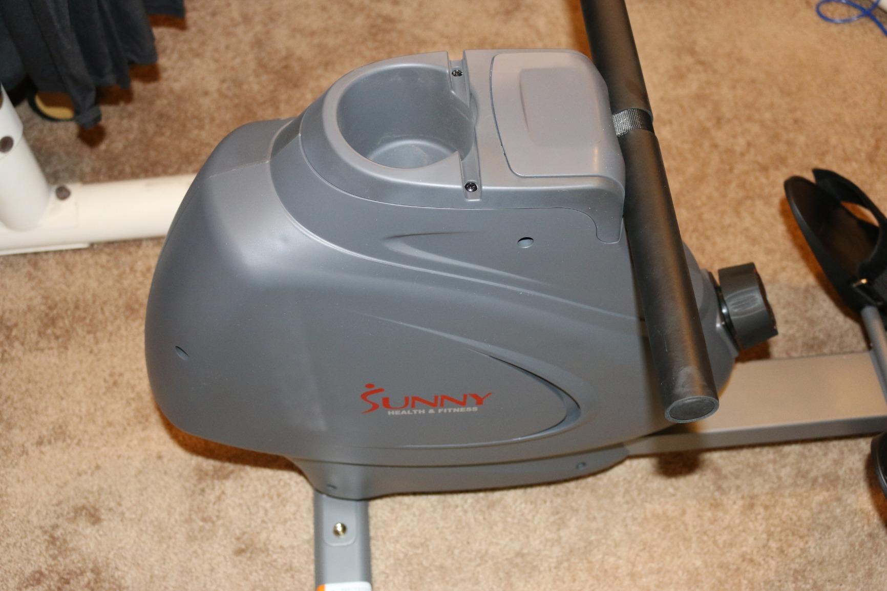Sunny Health & Fitness Smart Magnetic Rowing Machine, Full-Body Workout | Up to 50