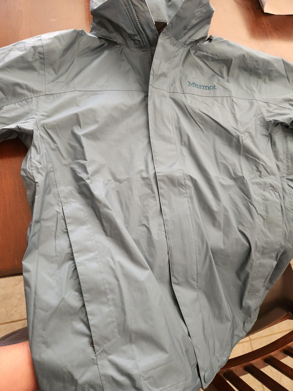 Men's Precip Eco Waterproof Rain Jacket - 100% Recycled, Breathable, Lightweight, Packable Raincoat (Marmot) customer photo 1