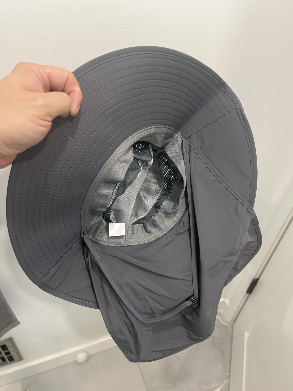 ZOORON Sun Hats for Men Women with Neck Flap Fishing UPF 50+ UV Protection customer photo 2