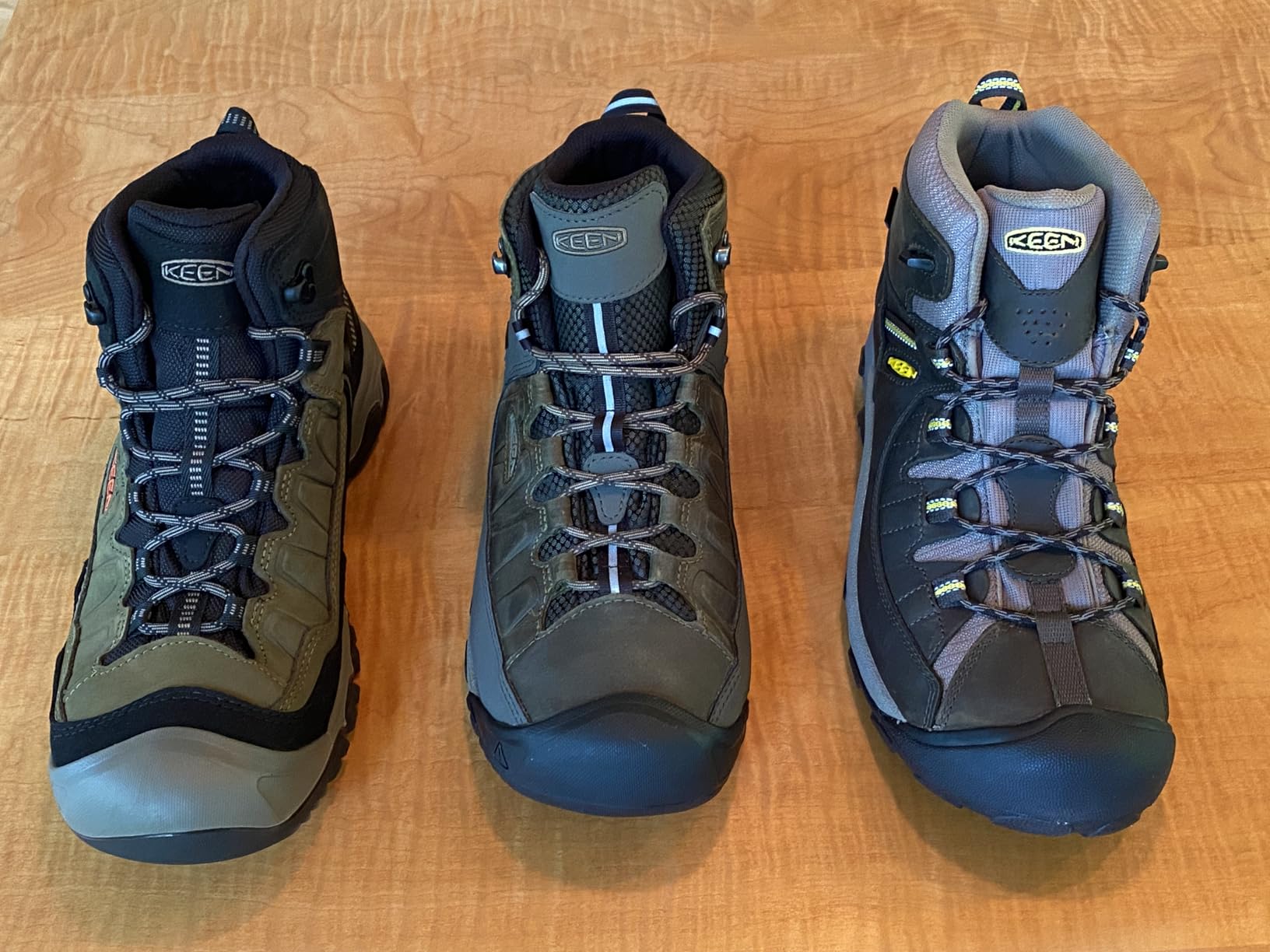 KEEN Men's Targhee 4 Mid Height Waterproof Hiking Boots customer photo 1