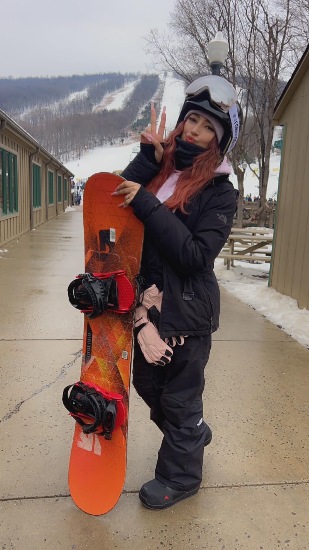 THE NORTH FACE Women's Freedom Insulated Bib (Standard & Plus Size) - Waterproof Ski & Snowboard Overalls, Mesh Venting customer photo 1