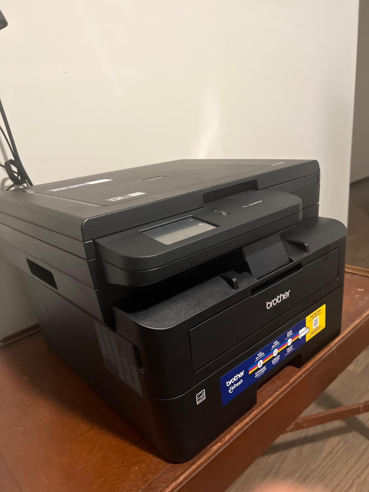 Brother HL-L2480DW Wireless Compact Monochrome Multi-Function Laser Printer with Copy and Scan, Duplex, Mobile customer photo 2