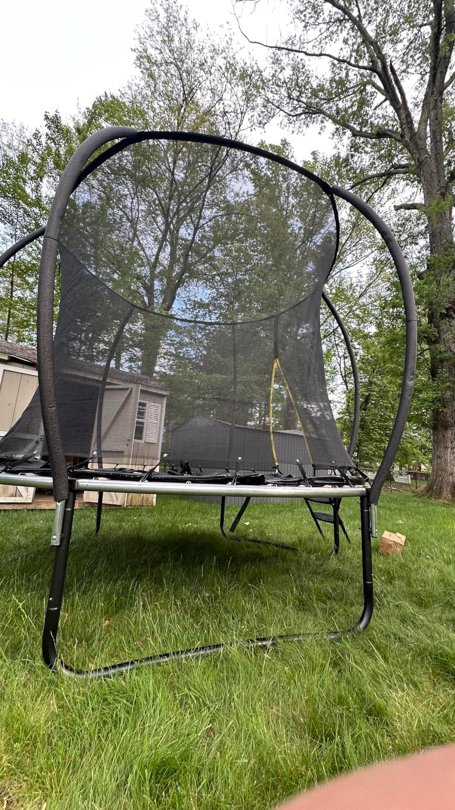 JELENS Trampoline 8FT 10FT 12FT 14FT 15FT 16FT, Recreational Trampolines with Enclosure Net, Outdoor Anti-Rust Trampolines for Kids and Adults, ASTM Approved customer photo 2