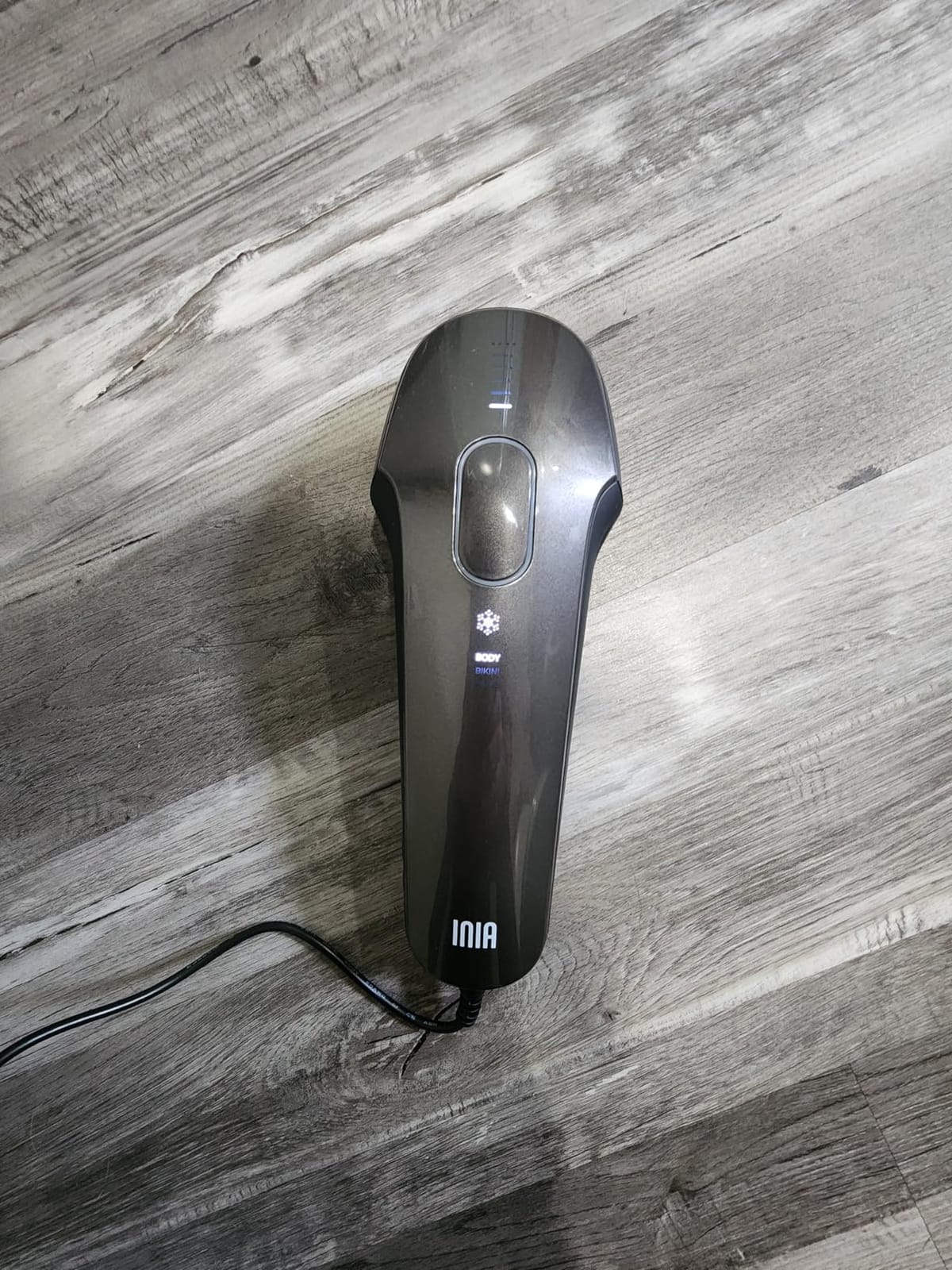 INIA HAUTE Pro Laser Hair Removal with Ice-Cooling Care for Women and Men | Painless at-Home, IPL Hair Remover for Coarse Hair, in Bikini All Body Areas, Latest Generation for Effective Results customer photo 2