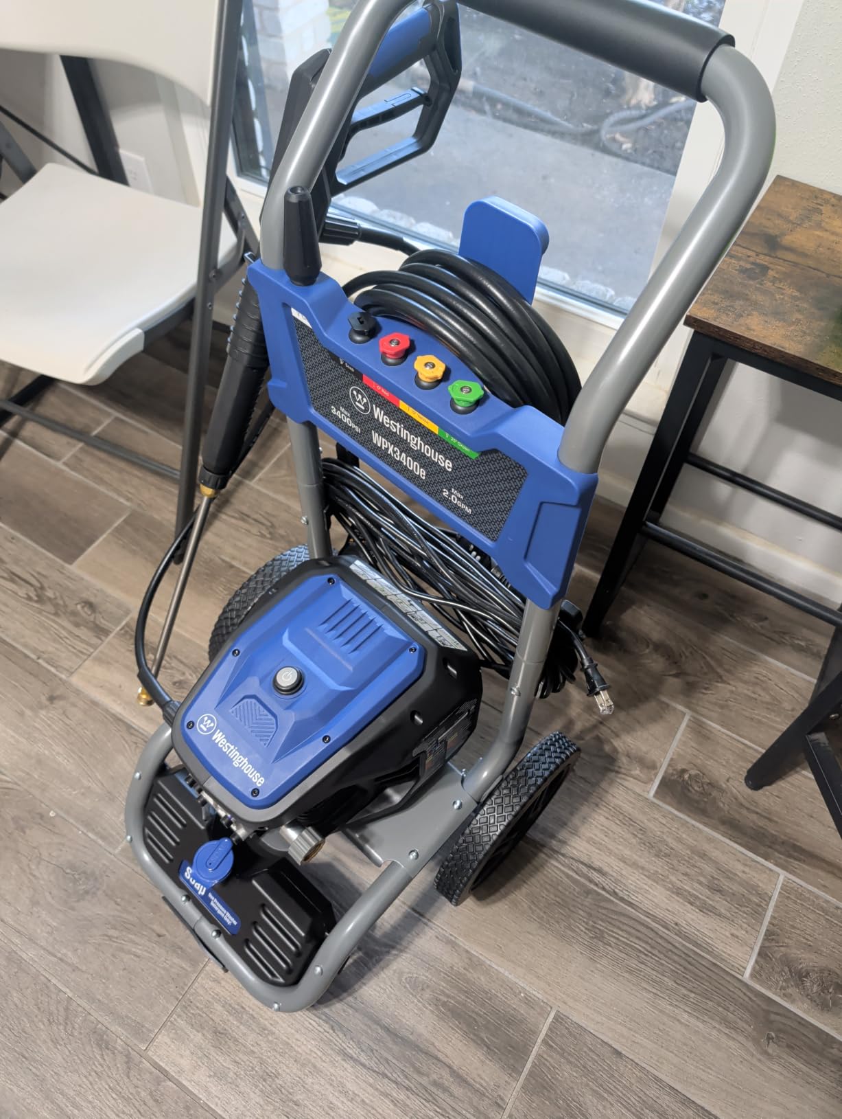 Westinghouse WPX3400e Electric Pressure Washer, 3400 Max PSI and 2.0 Max GPM, Brushless Motor, Onboard Soap Tank, Spray Gun and Wand, 5 Nozzle Set customer photo 1