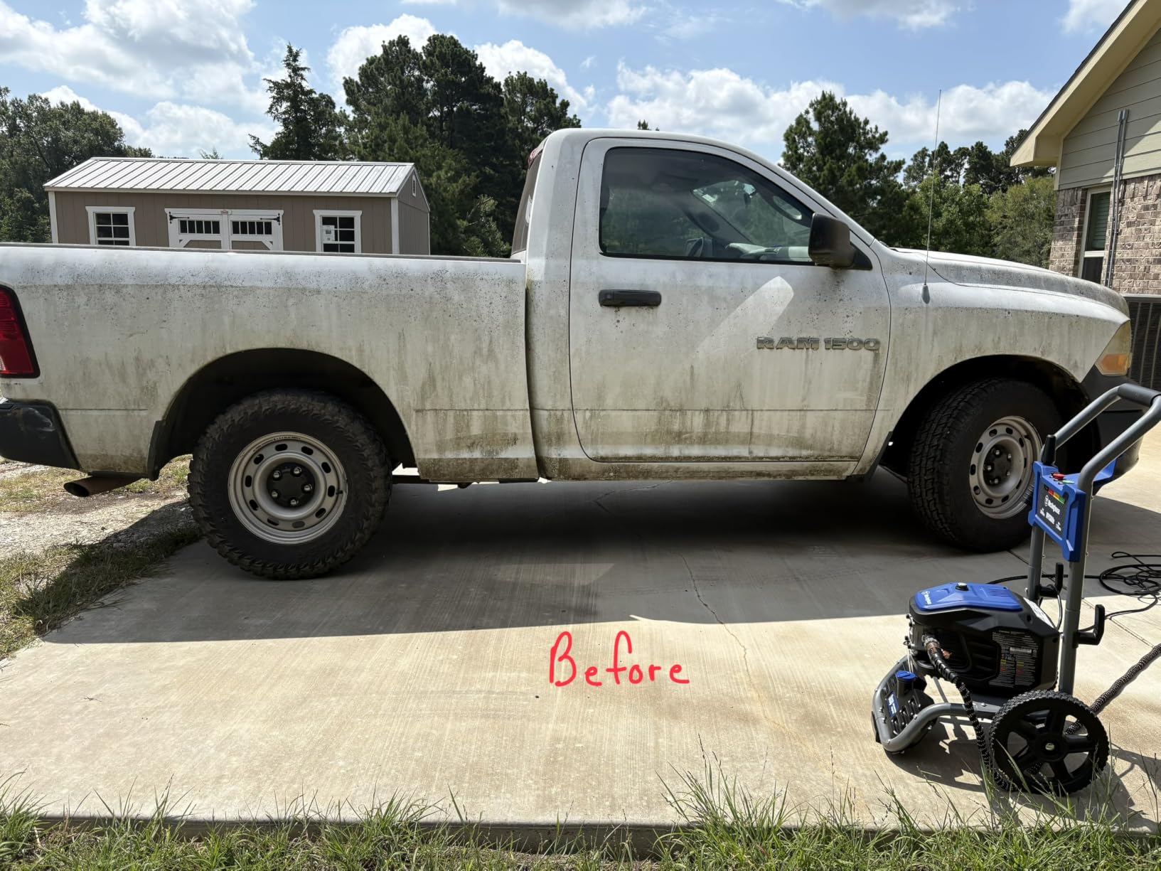 Westinghouse WPX3000e Electric Pressure Washer, 3000 Max PSI and 1.76 Max GPM, Induction Motor, Onboard Soap Tank, Spray Gun and Wand, 5 Nozzle Set, for Cars/Fences/Driveways/Homes/Patios/Furniture customer photo 1