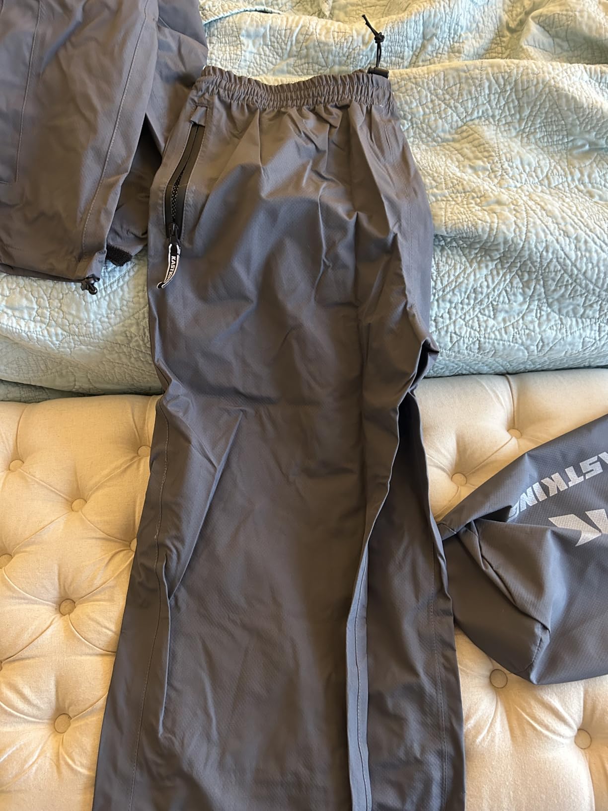 KastKing HydroSense Essential Waterproof Breathable Lightweight Rain Suit | Adjustable Hood; Waterproof Zippered; Lightweight Rain Jacket; Waterproof Pockets customer photo 1