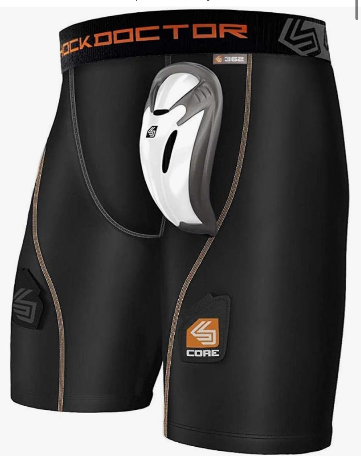Shock Doctor Hockey Compression Short with BioFlex Cup Included for Adult Men customer photo 1