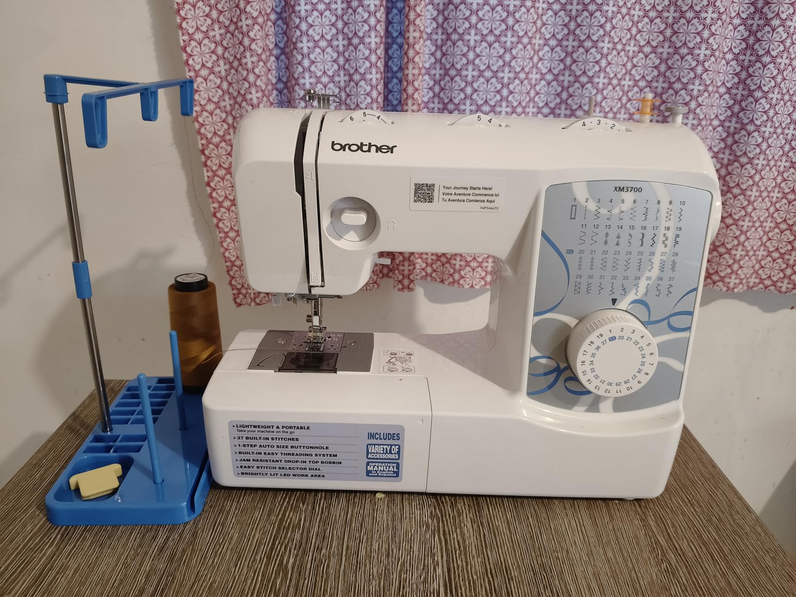 Brother XM3700 Sewing Machine 37 Built-in Stitches customer photo 2
