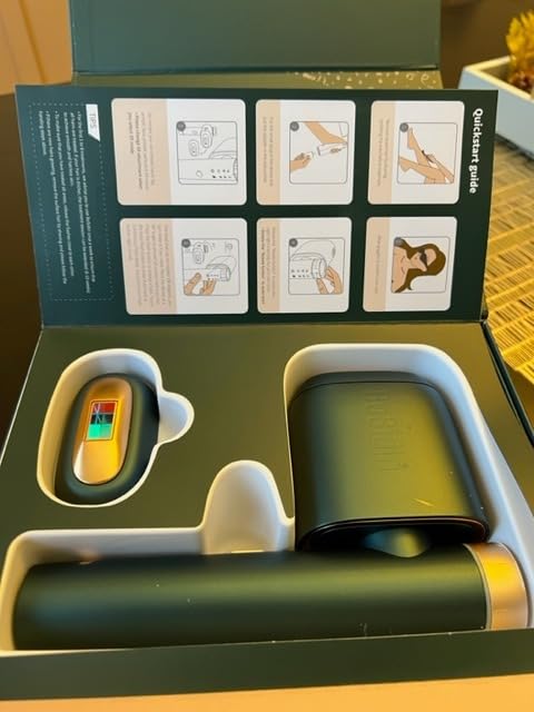 BoSidin IPL Hair Removal with Painless Ice-Cooling, 2-in-1 Face SR Rejuvenation customer photo 1