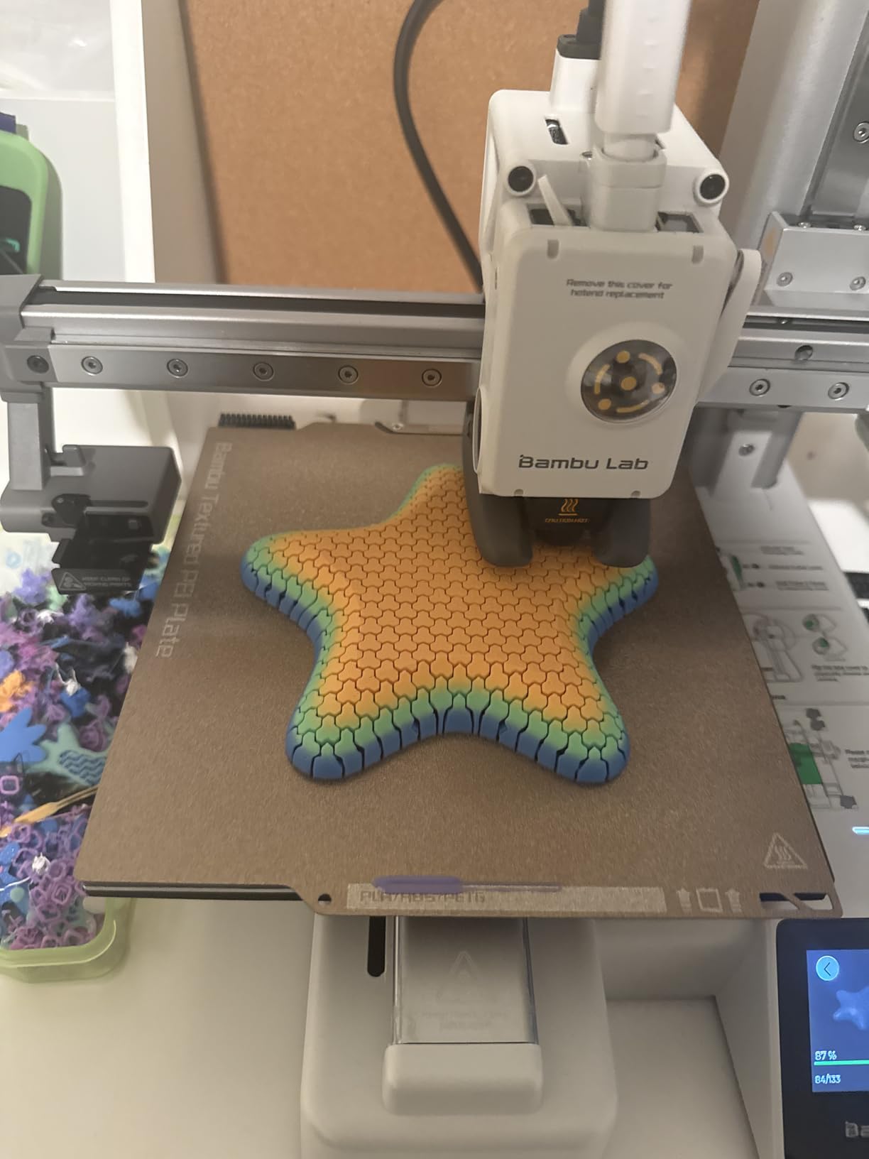 Bambu Lab A1 Mini Combo, A1 Mini 3D Printer&AMS lite, Multi-Color Printing | Beginner-Friendly Ecosystem with MakerWorld Model Library, Multi-Color 3D Printing, High Speed & Precision, Read to Use, Quiet customer photo 1