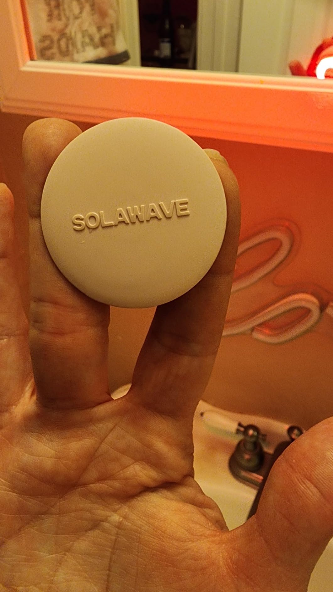 Solawave Red Light Therapy Device for Face & Body | Near Infrared Light Therapy for Rejuvenation | Portable Facial Skincare Solution | Soothes & Depuffs Skin, Reduces Appearance of Lines & Wrinkles customer photo 2