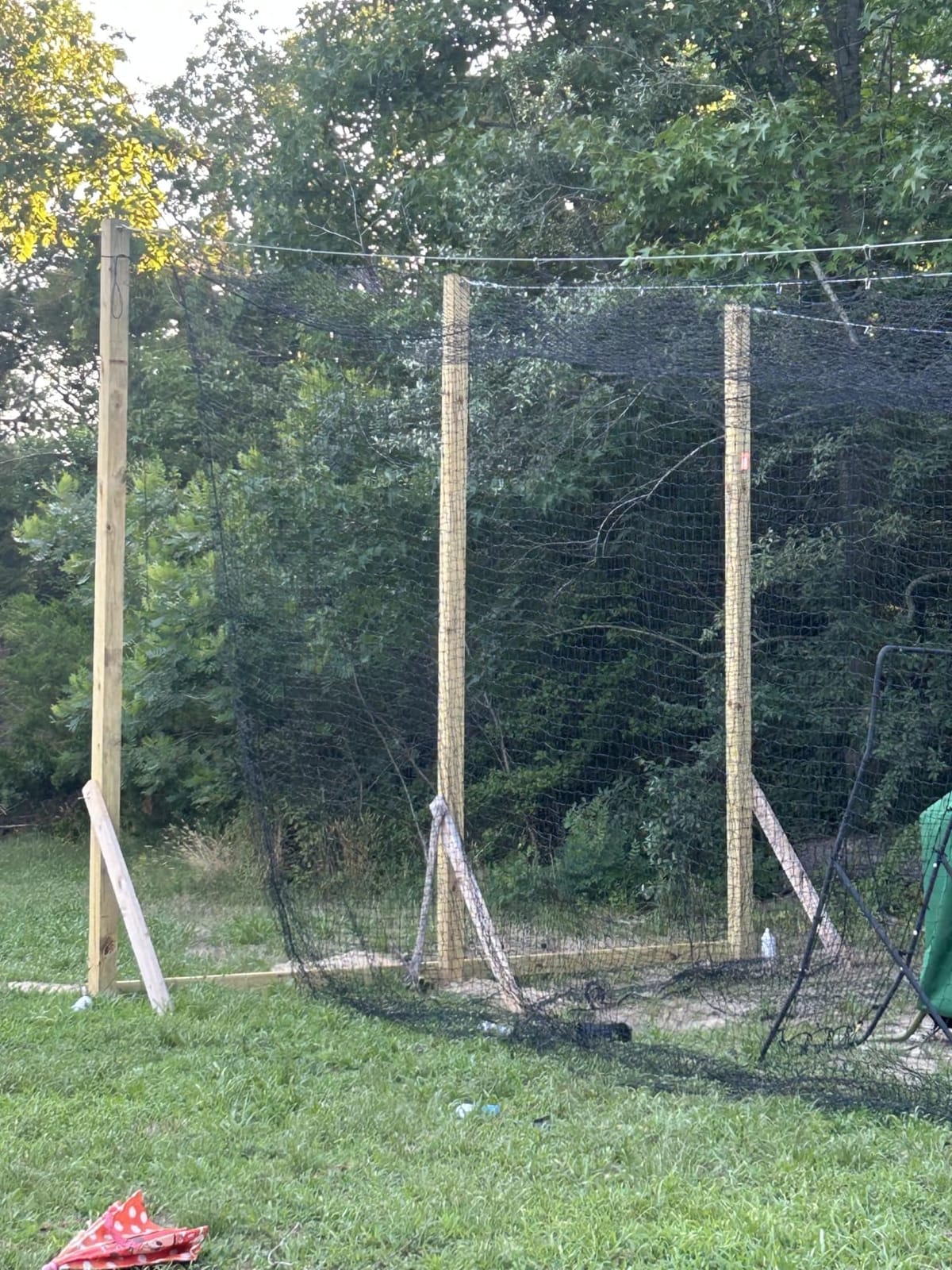 VEVOR Batting Netting,Training Net for Softball Baseball Batting Hitting | 10/35/42/55/70 FT Professional Practice Portable Pitching Cage,Heavy Duty Enclosed PE Net,Indoor,Outdoor,Backyard(NET ONLY) customer photo 2