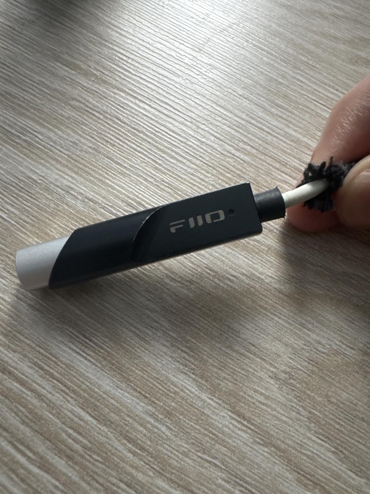 FiiO KA11 USB C to 3.5mm Audio Adapter 32bit/384KHz, USB Type C Dongle HiFi DAC Amplifier for Android/iOS/Windows/Mac (Black, TC) customer photo 1