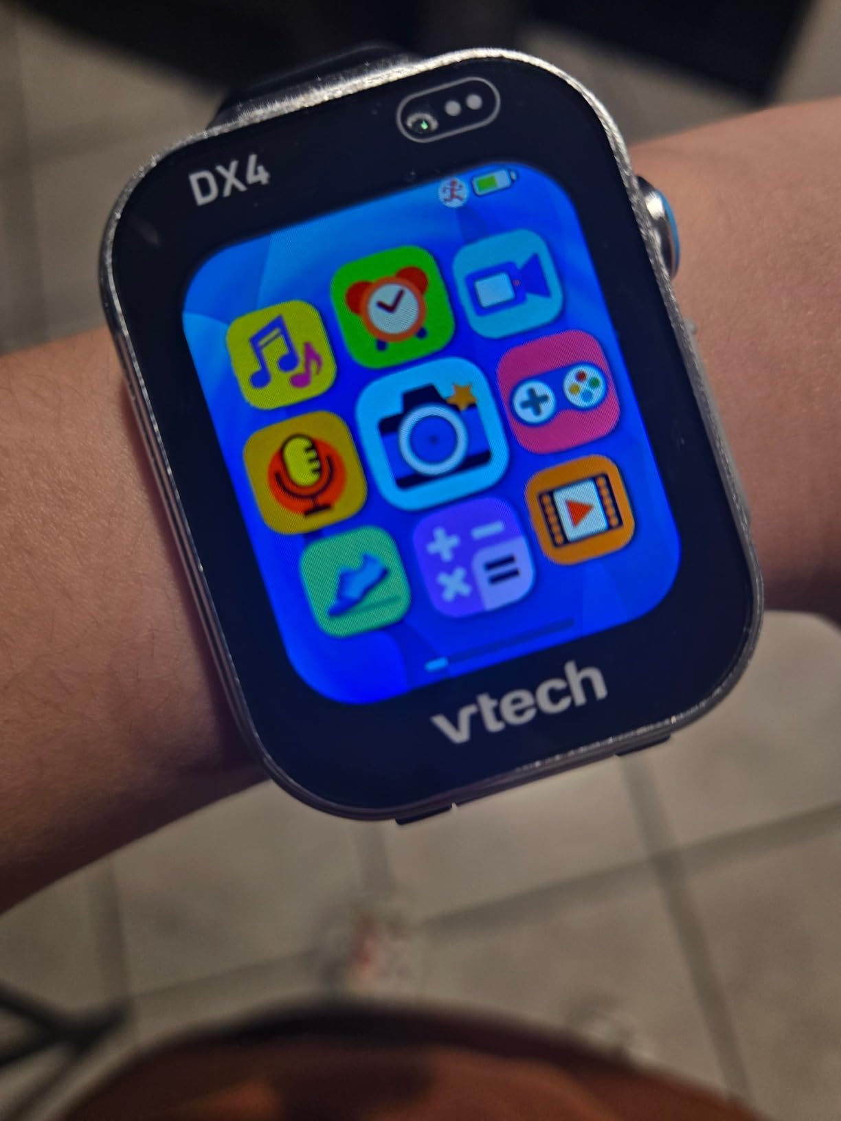 VTech KidiZoom Smartwatch DX4, Blue customer photo 2