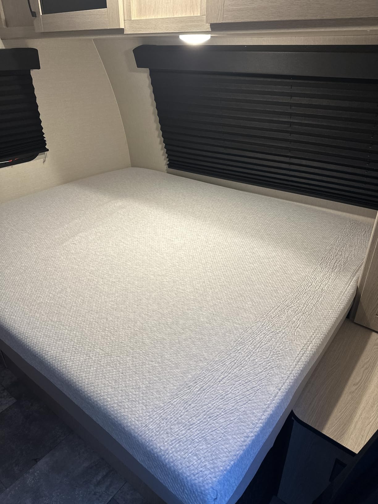 Zinus 8 Inch Short Queen Ultima RV Memory Foam Mattress, Medium Firm Feel | Fiberglass Free, Breathable Airflow Memory Foam, CertiPUR-US & OEKO-TEX Certified Safe Materials, Mattress in A Box customer photo 2
