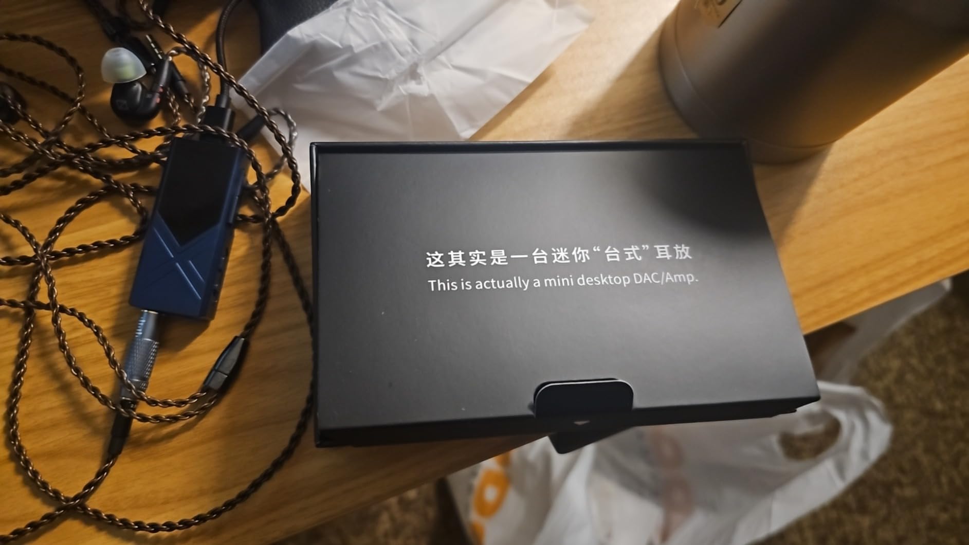 FiiO KA17 Portable USB DAC Audio HiFi Decoder, Dual ES9069Q PCM768 DSD512 3.5/4.4mm Output for Android iOS Mac Win10 (Black) customer photo 2