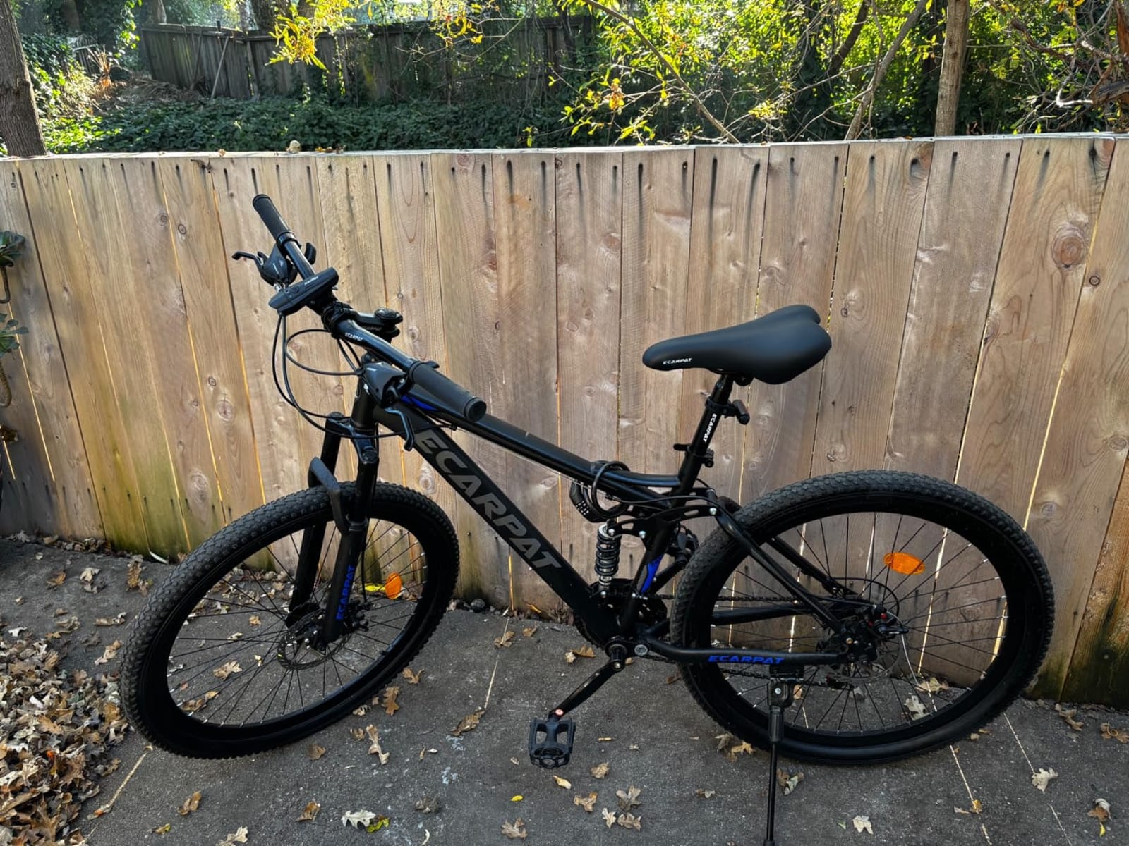 24/26 Inch Wheel Mountain Bike, 21 Speed MTB Bike with Full Suspension, Steel Frame and Dual Disc Brakes, Adult Mens Outdoor Cycling Mountain Bicycle customer photo 1