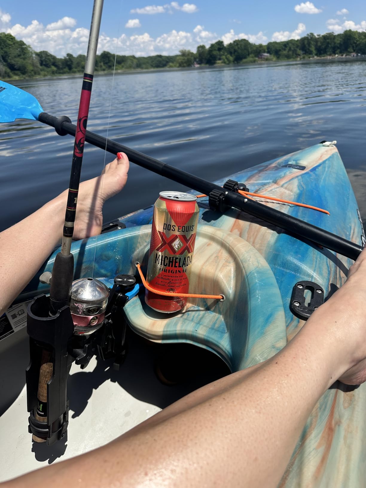 PLUSINNO 1/2/4 Pack Fishing Rod Holders for Boat | Enlarged Clamp, Innovative Dual-V Shaped Design, Fit Round/Square Tube Boat Fishing, Boat Accessories, Fishing Gifts for Men customer photo 1