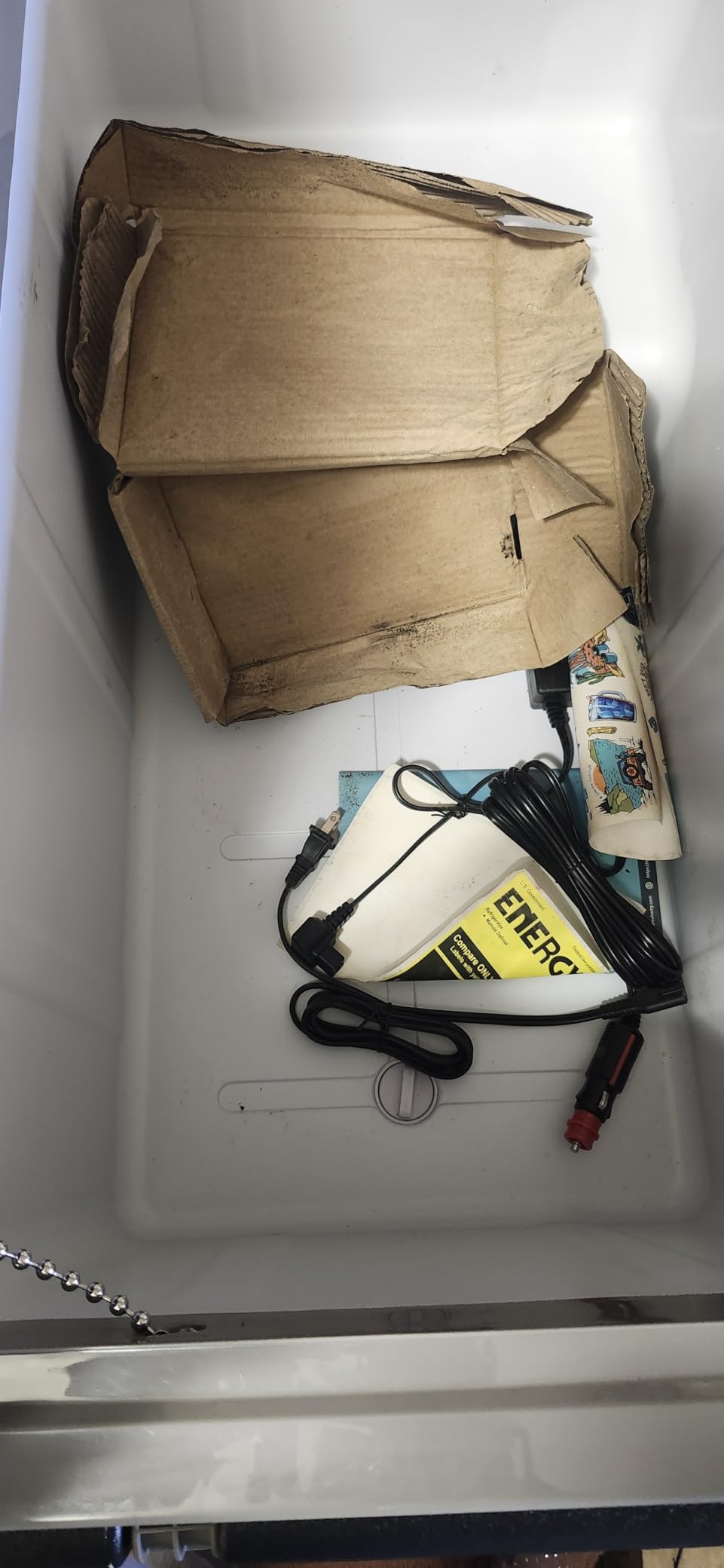 EUHOMY 80QT Portable Electric Cooler, Car refrigerator, 0℉ to 68℉, AC/DC customer photo 2