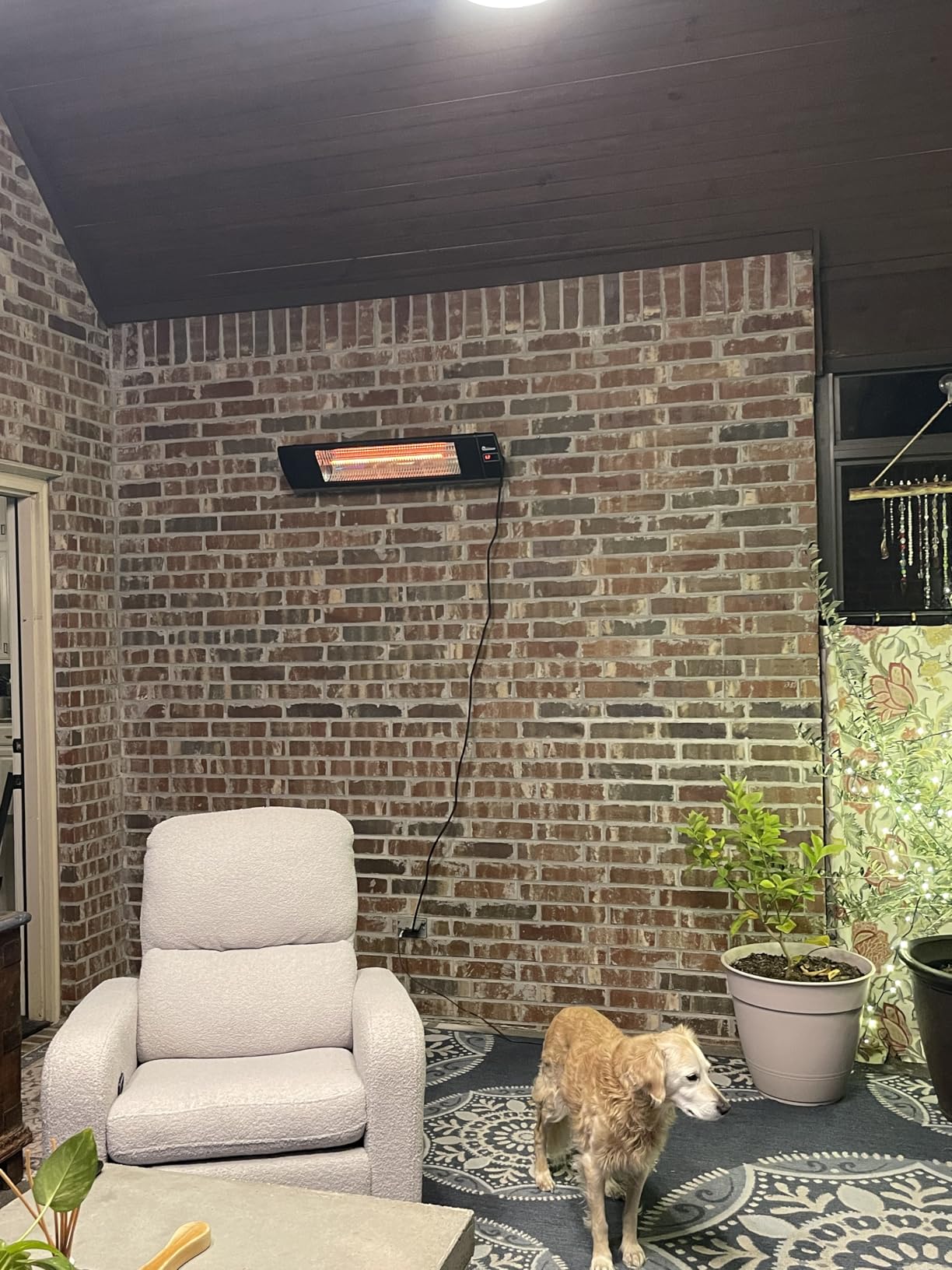 DR. INFRARED HEATER Portable Infrared Indoor and Outdoor Space Heater for Patio, Garage, Commercial & Residential With Remote Control customer photo 2