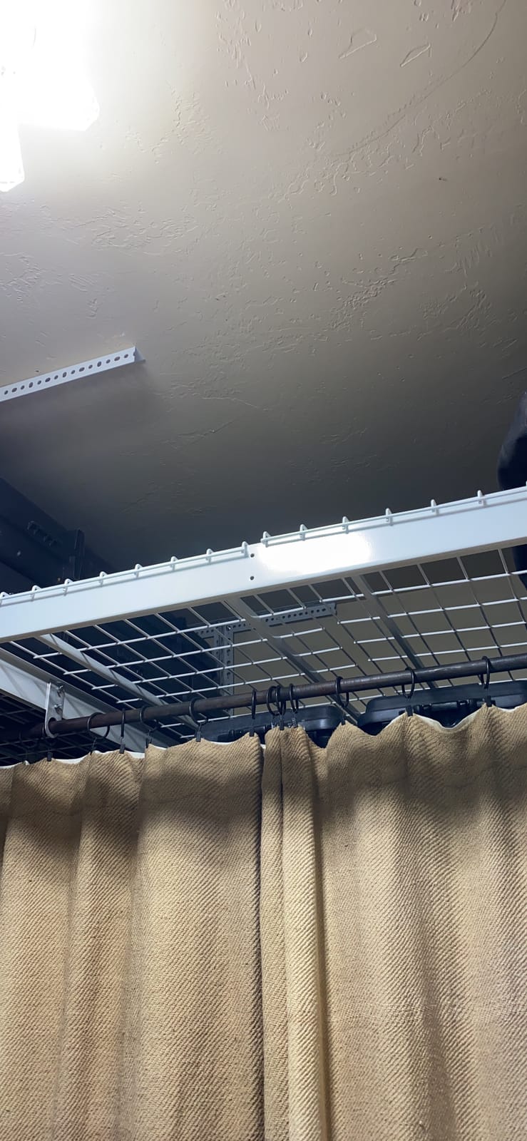 SafeRacks 4x4 Overhead Garage Storage Rack, Hammertone, 24
