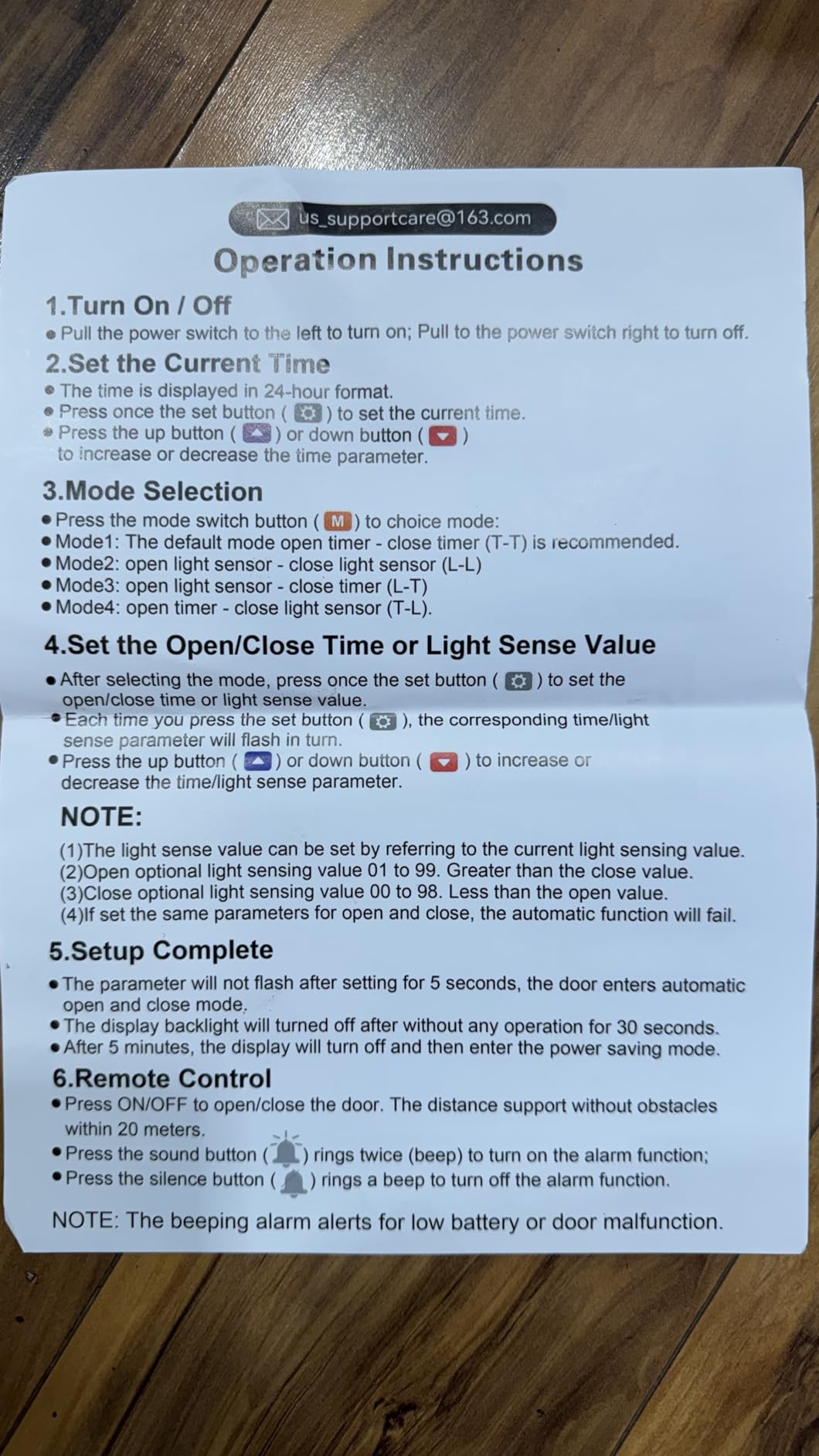 Automatic Chicken Coop Door Solar Powered with Timer & Light Sensor | Automatic Chicken Door with LCD Display, Solar Chicken Coop Door with Remote Control, Anti-Pinch Function & Made of Al-Alloy customer photo 1