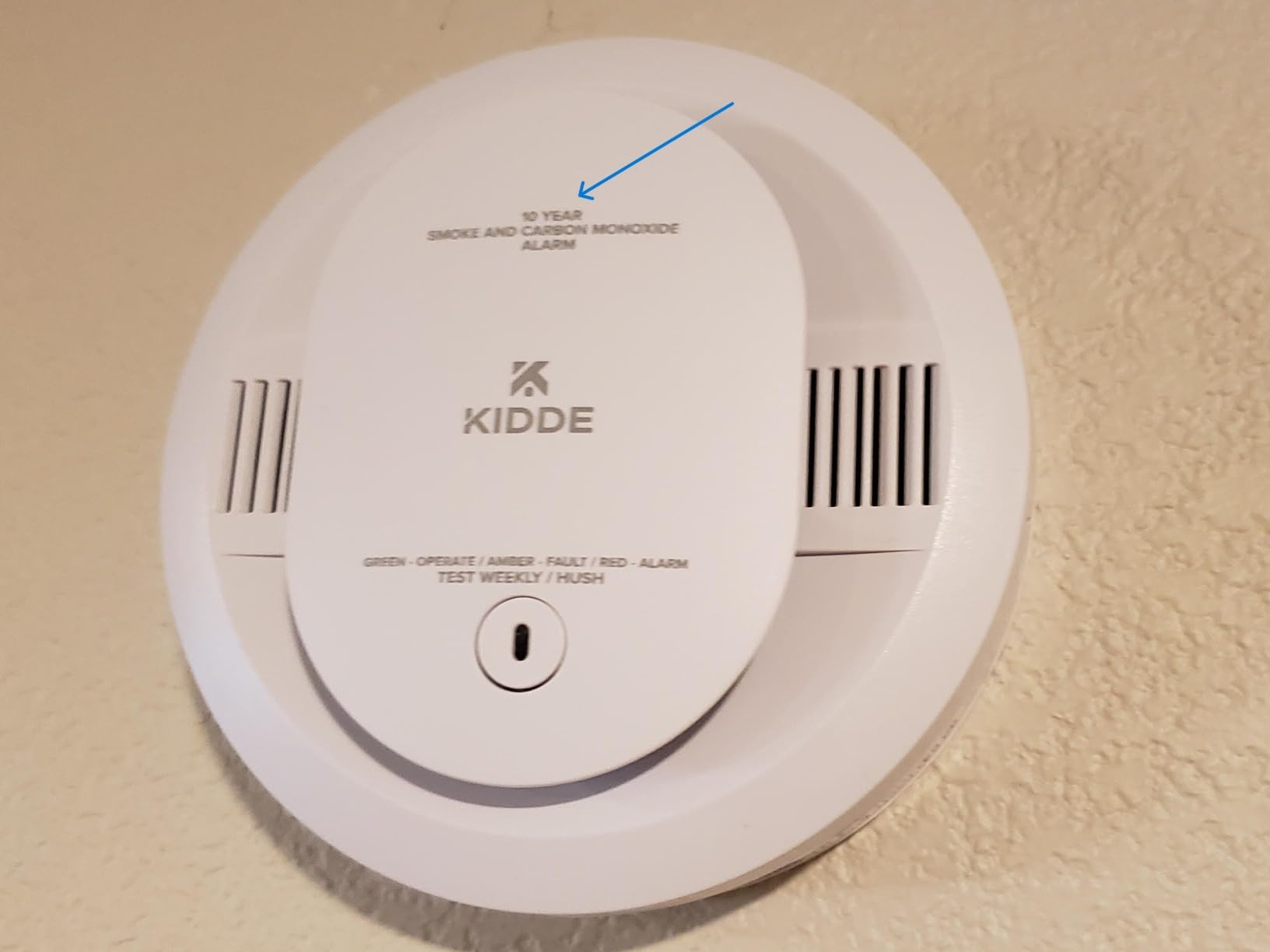 Kidde Smoke & Carbon Monoxide Detector, 10-Year Battery, 30CUD10, 1 Pack | No Battery Replacements, 2-in-1 Detection customer photo 1