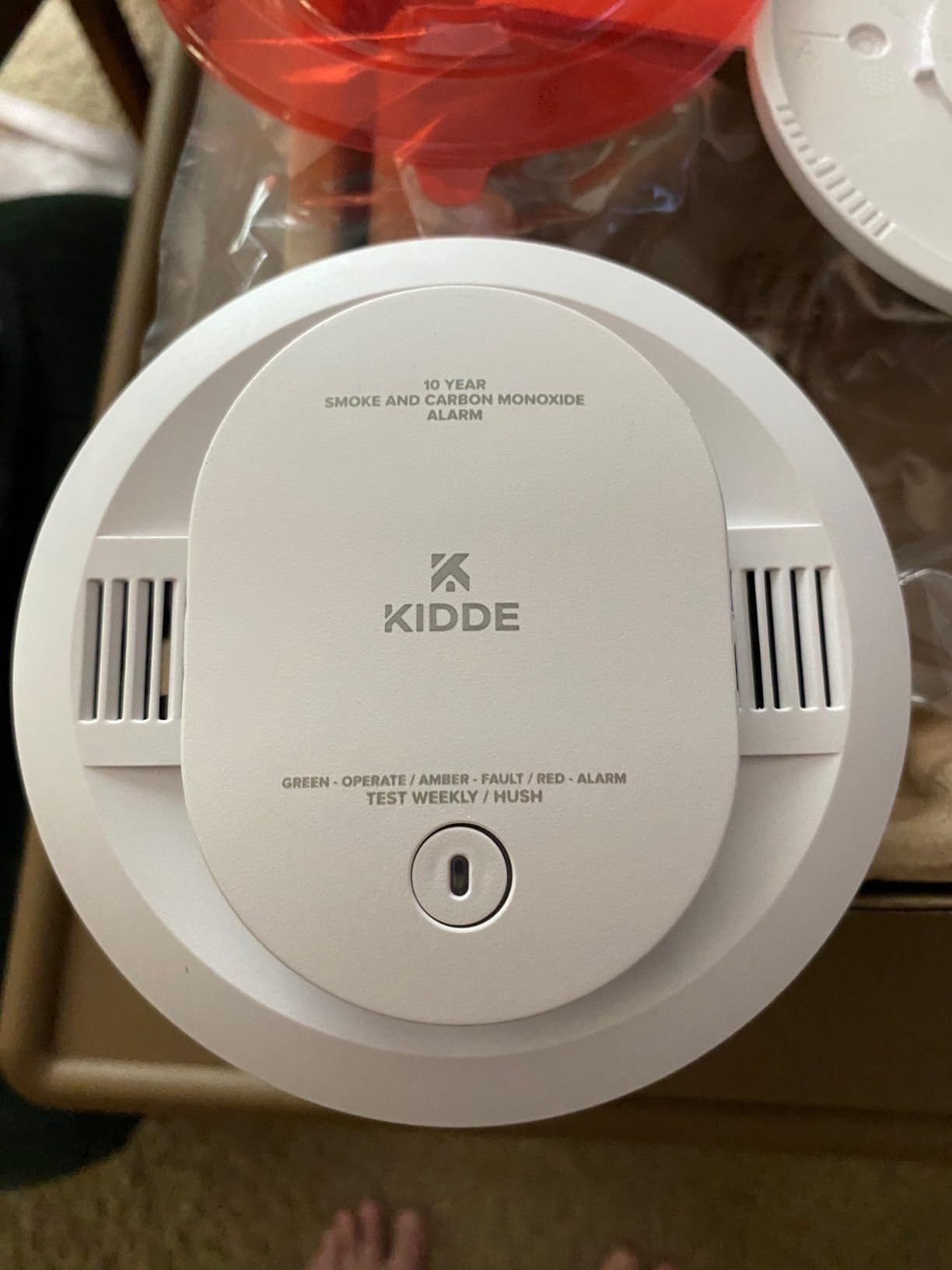 Kidde Smoke & Carbon Monoxide Detector, 10-Year Battery, 30CUD10, 1 Pack | No Battery Replacements, 2-in-1 Detection customer photo 2